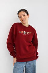 Original Regular Waistband Sweater "American Christmas"