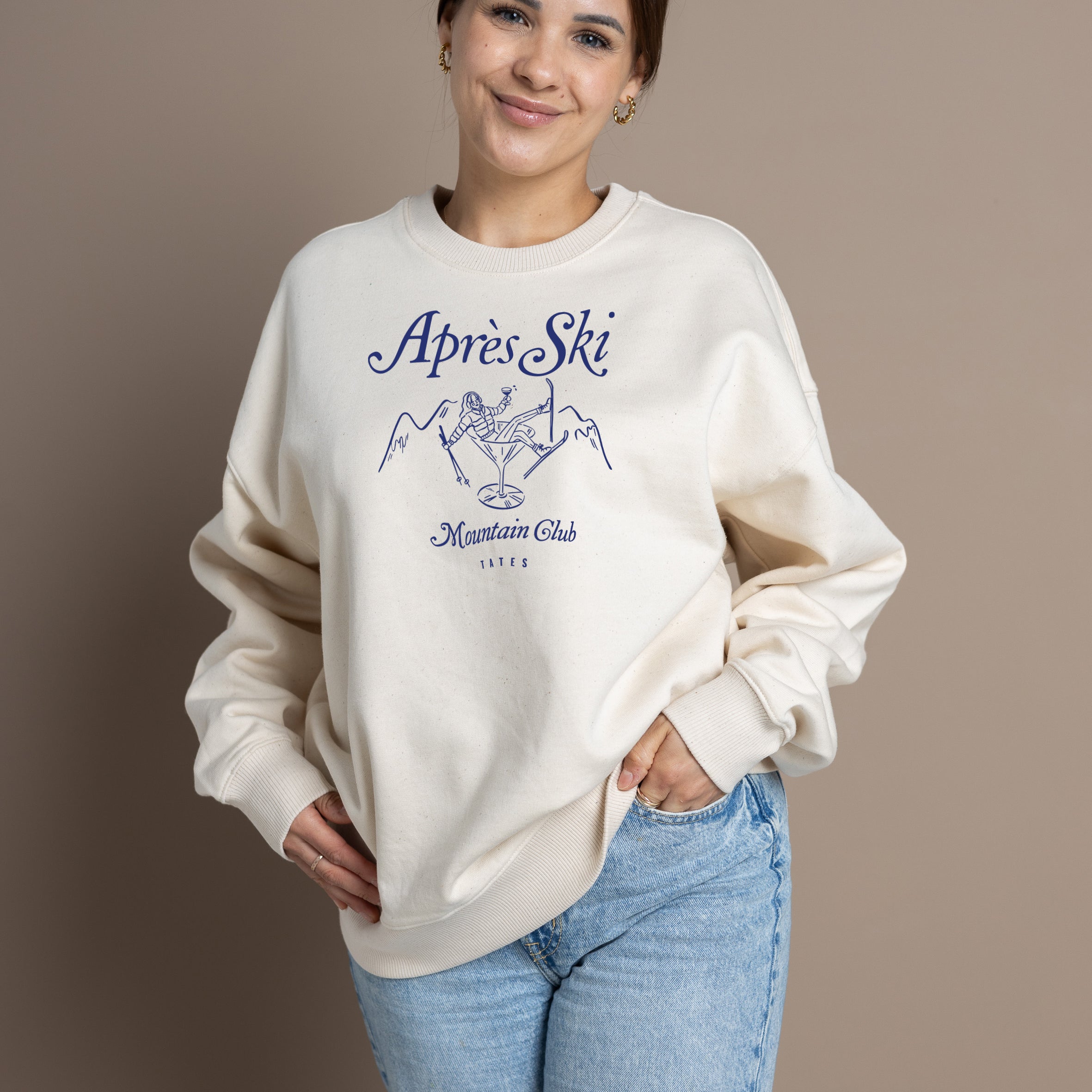 Sweater (Oversized) "Après Ski Mountain Club"