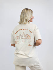 New Soft Touch T-Shirt (Oversized) "Autumn Girl Era"