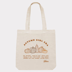 Tote bag "Autumn Girl Era"
