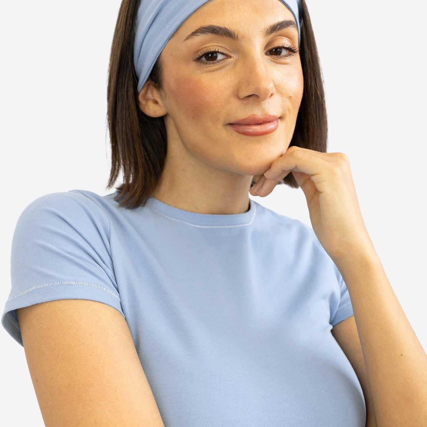 Haarband – Hellblau