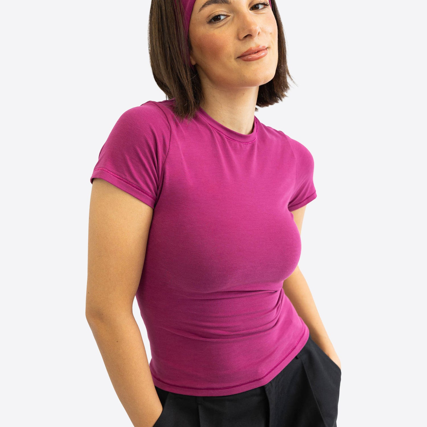 T-Shirt (Slim) – Berry