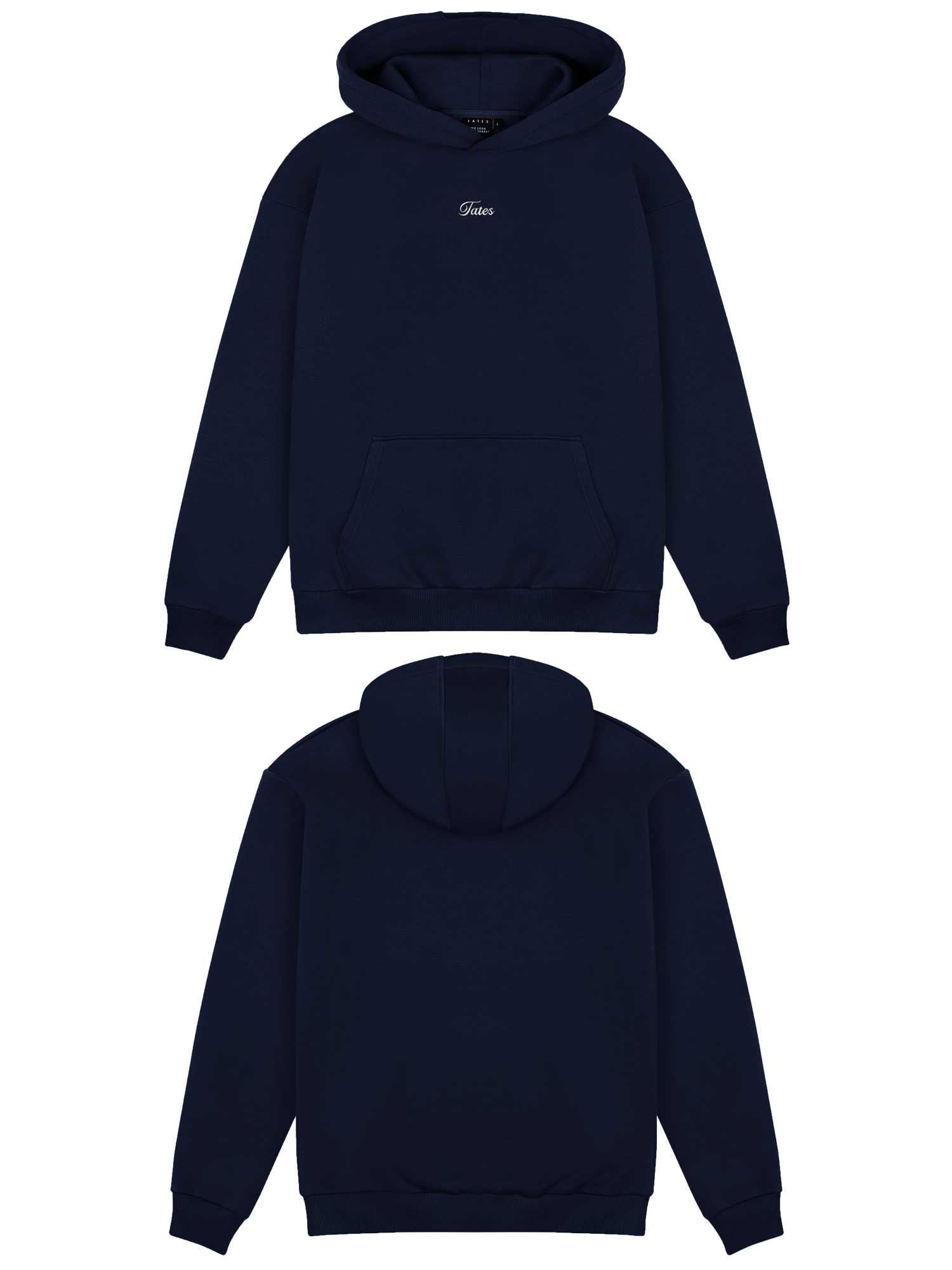 Basic (Build your own) Original Regular Waistband Hoodie 2.0 – Midnight Blue
