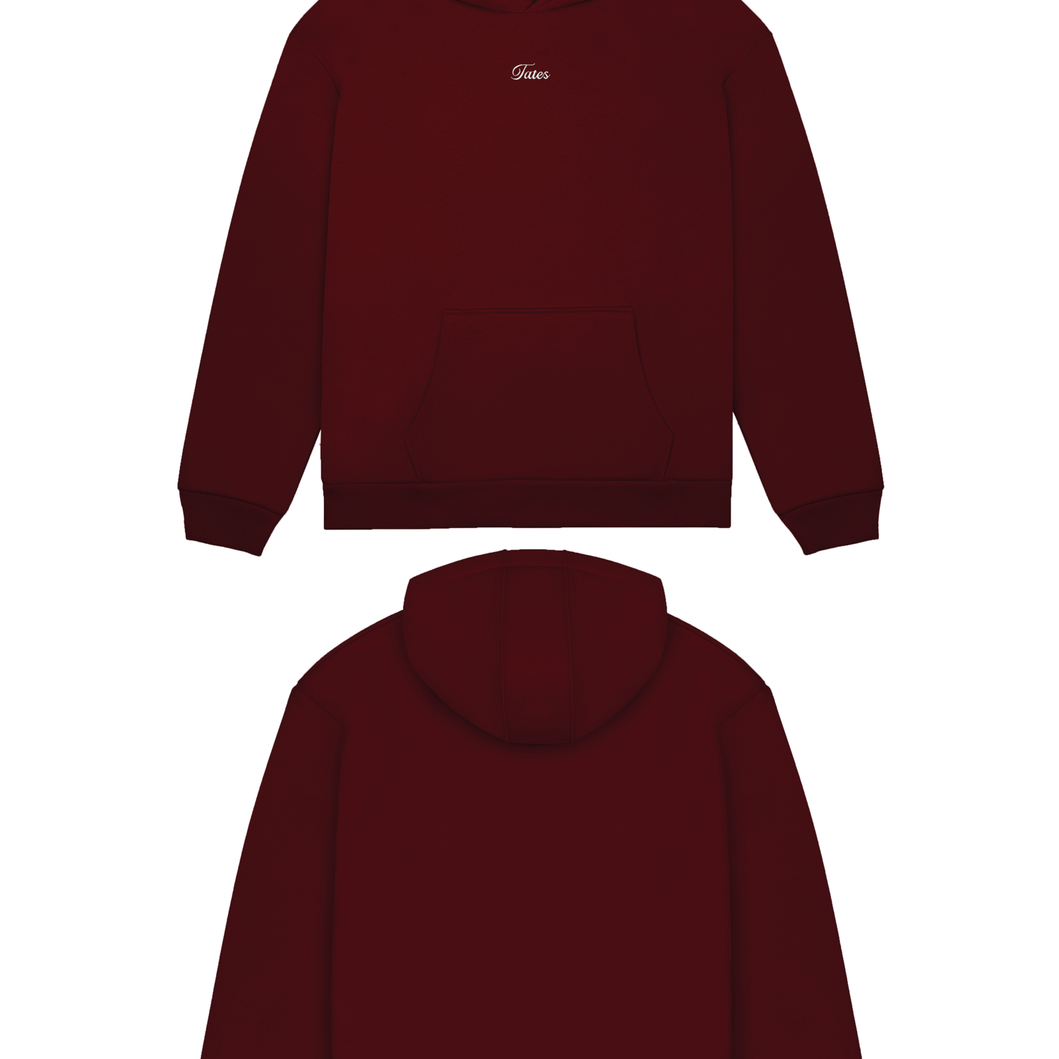 Basic (Build your own) Original Wide Waistband Hoodie 2.0 – Cranberry