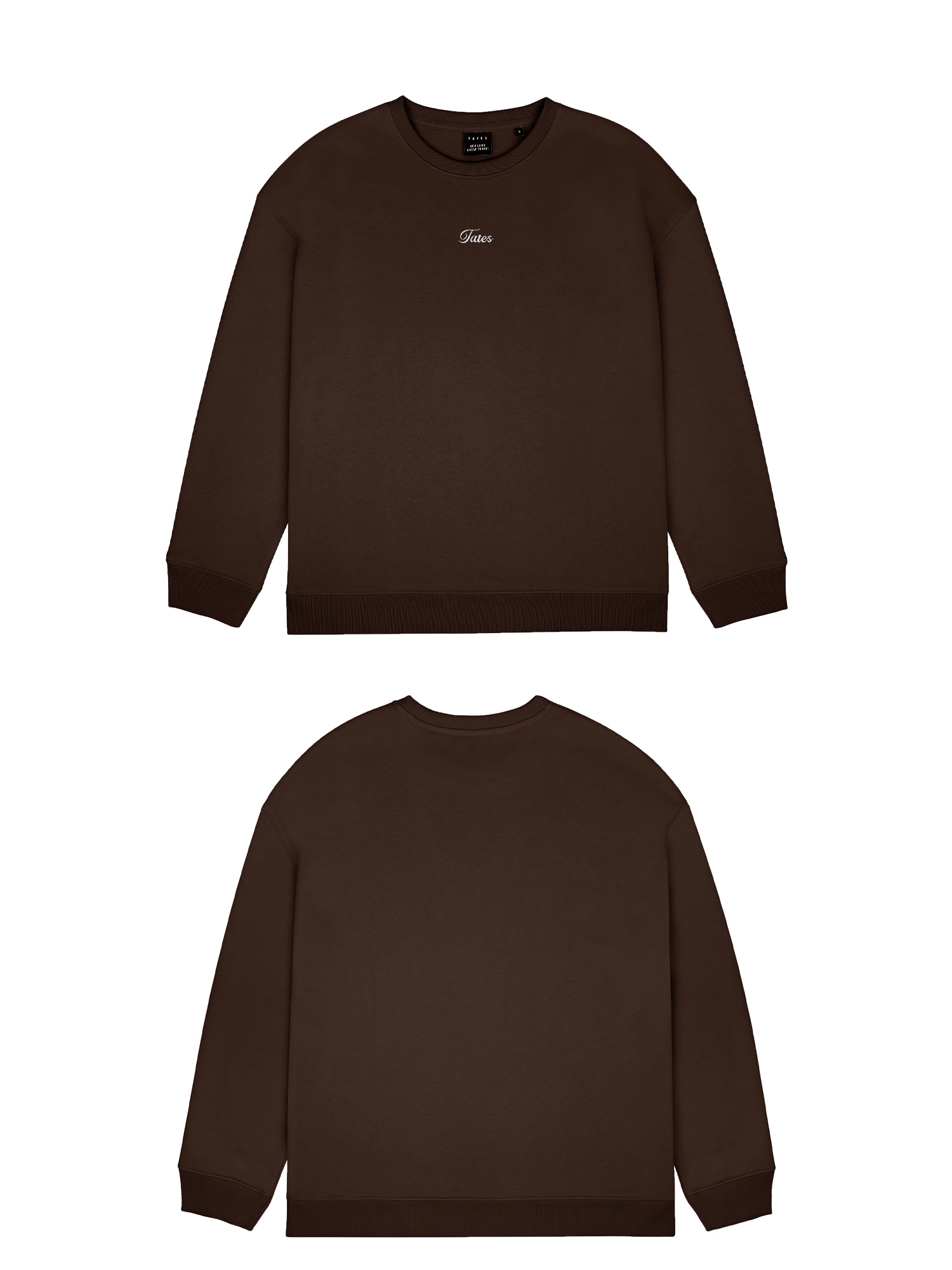 Basic (Build your own) Original Sweater Wide Waistband 2.0 – Espresso