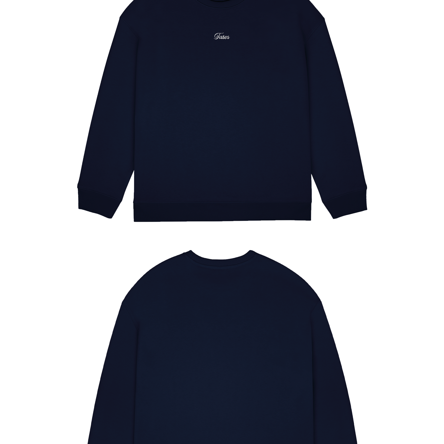 Basic (Build your own) Original Sweater Wide Waistband 2.0 – Midnight Blue