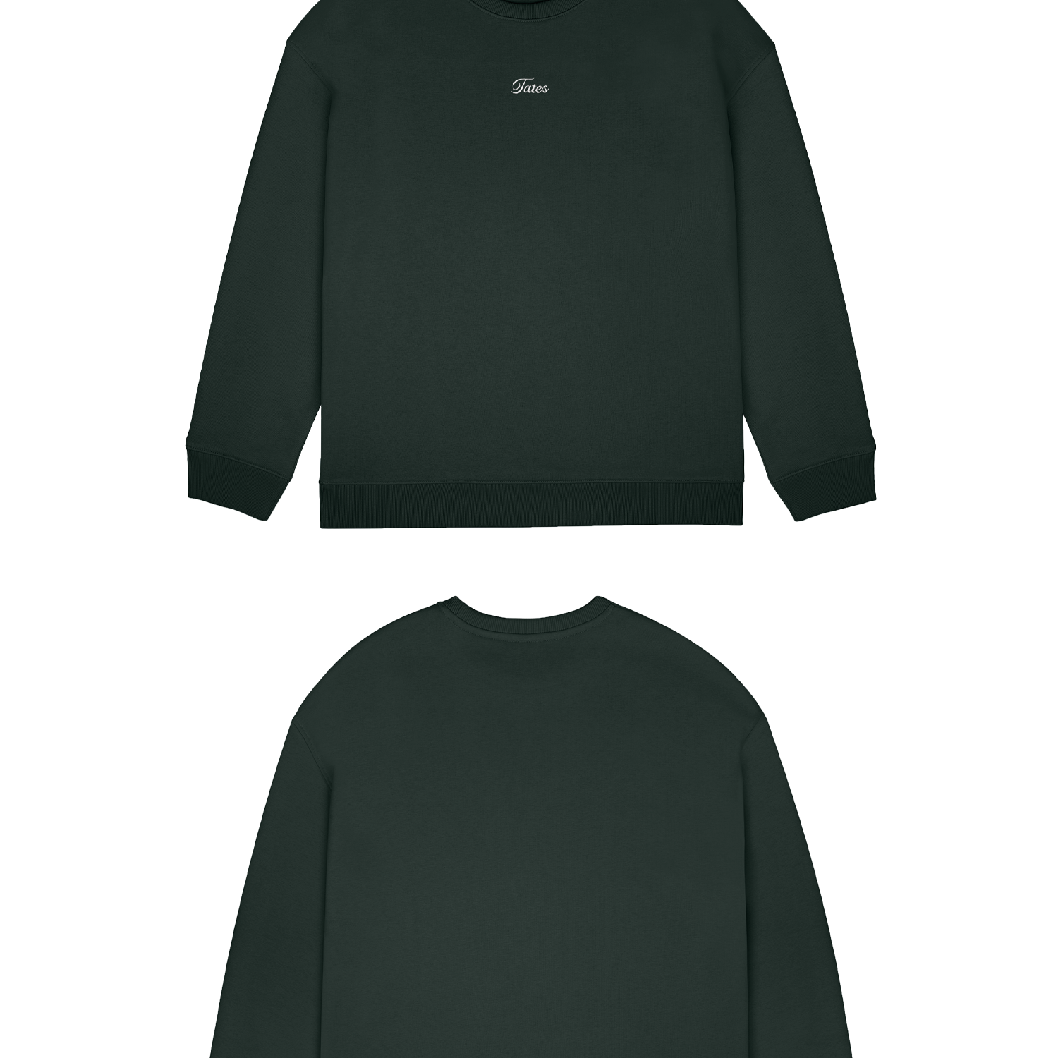 Basic (Build your own) Original Sweater Wide Waistband 2.0 – Pine Green