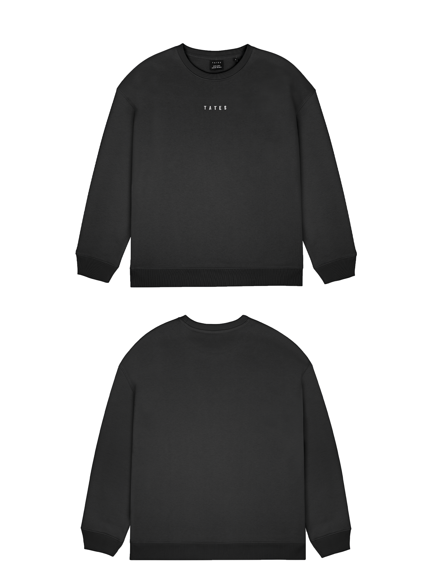 Basic (Build your own) Original Sweater Wide Waistband 2.0 – Schwarz