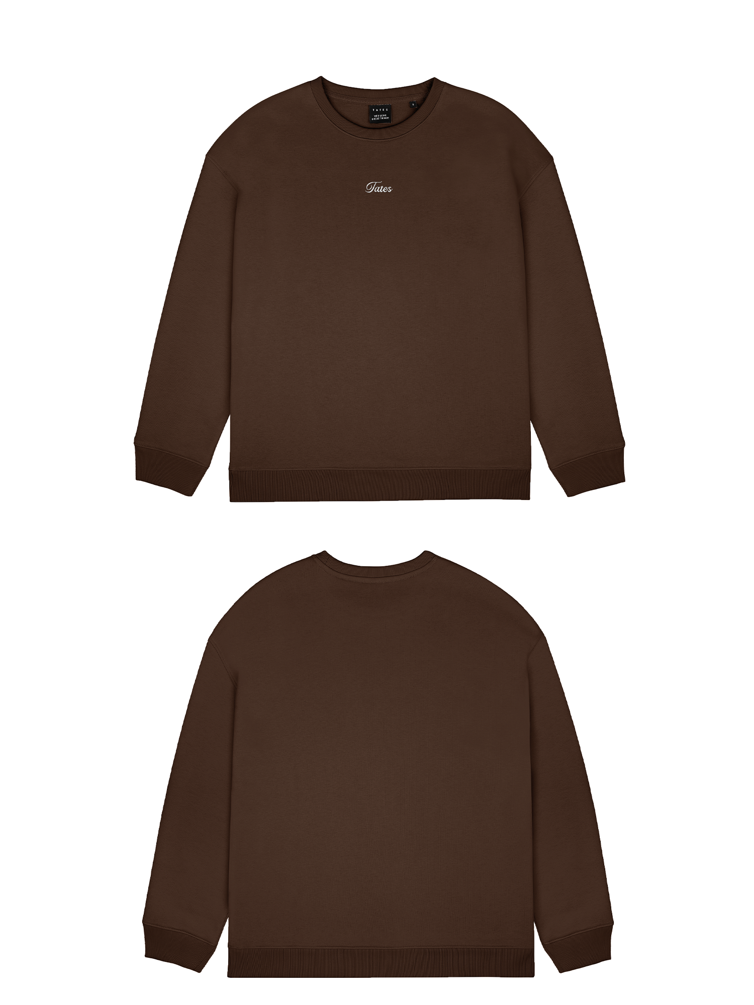 Basic (Build your own) Sweater Wide Waistband 2.0 – Espresso