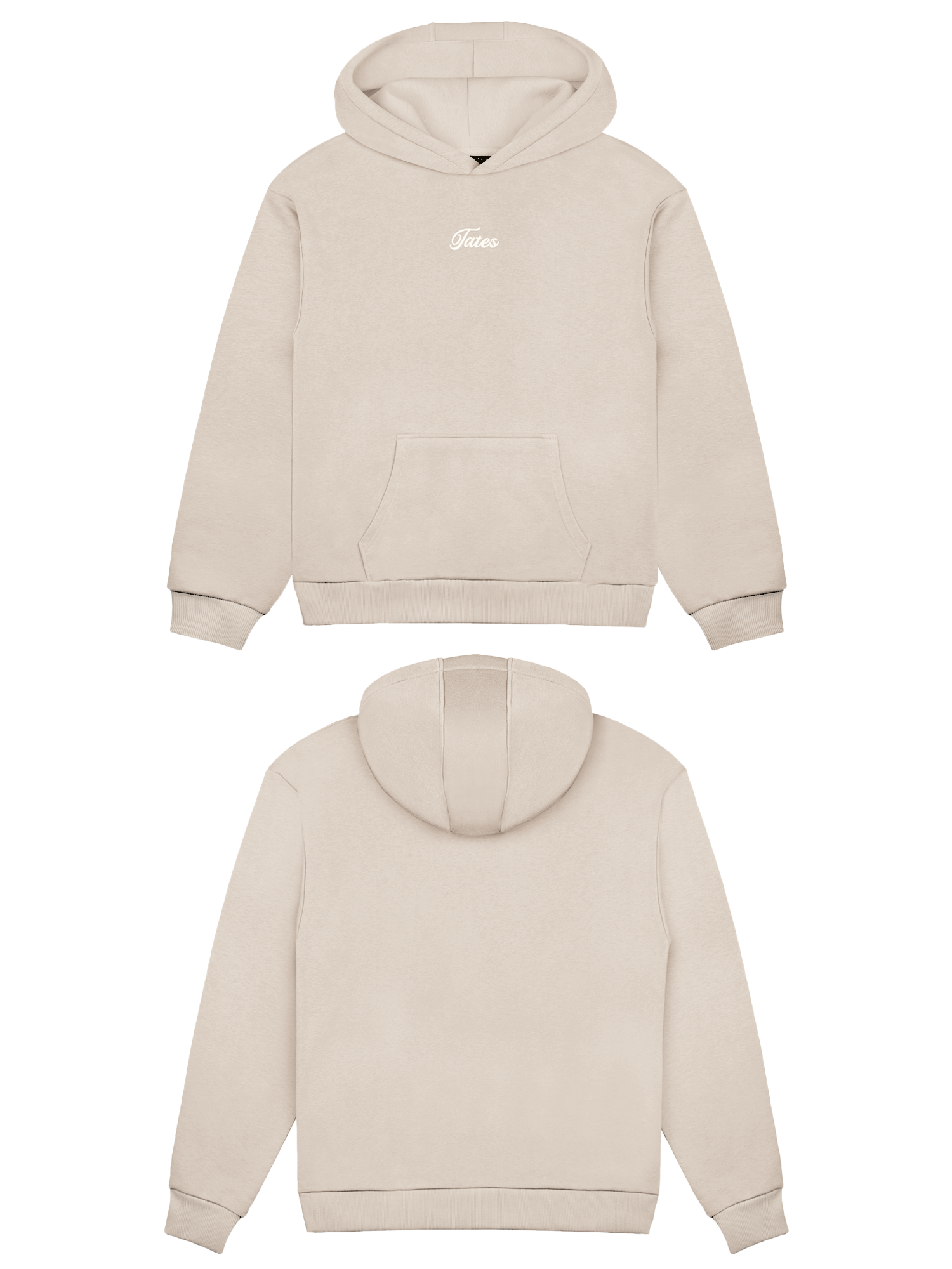 Basic (Build your own) Original Light Regular Waistband Hoodie – Beige