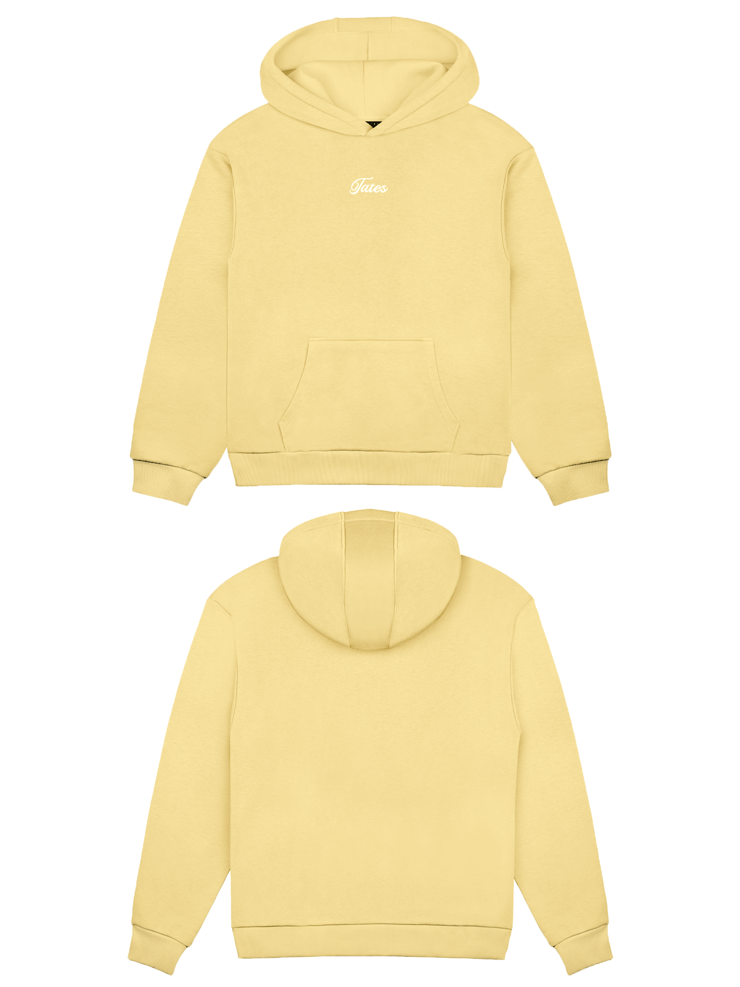 Basic (Build your own) Original Light Regular Waistband Hoodie – Butter Yellow