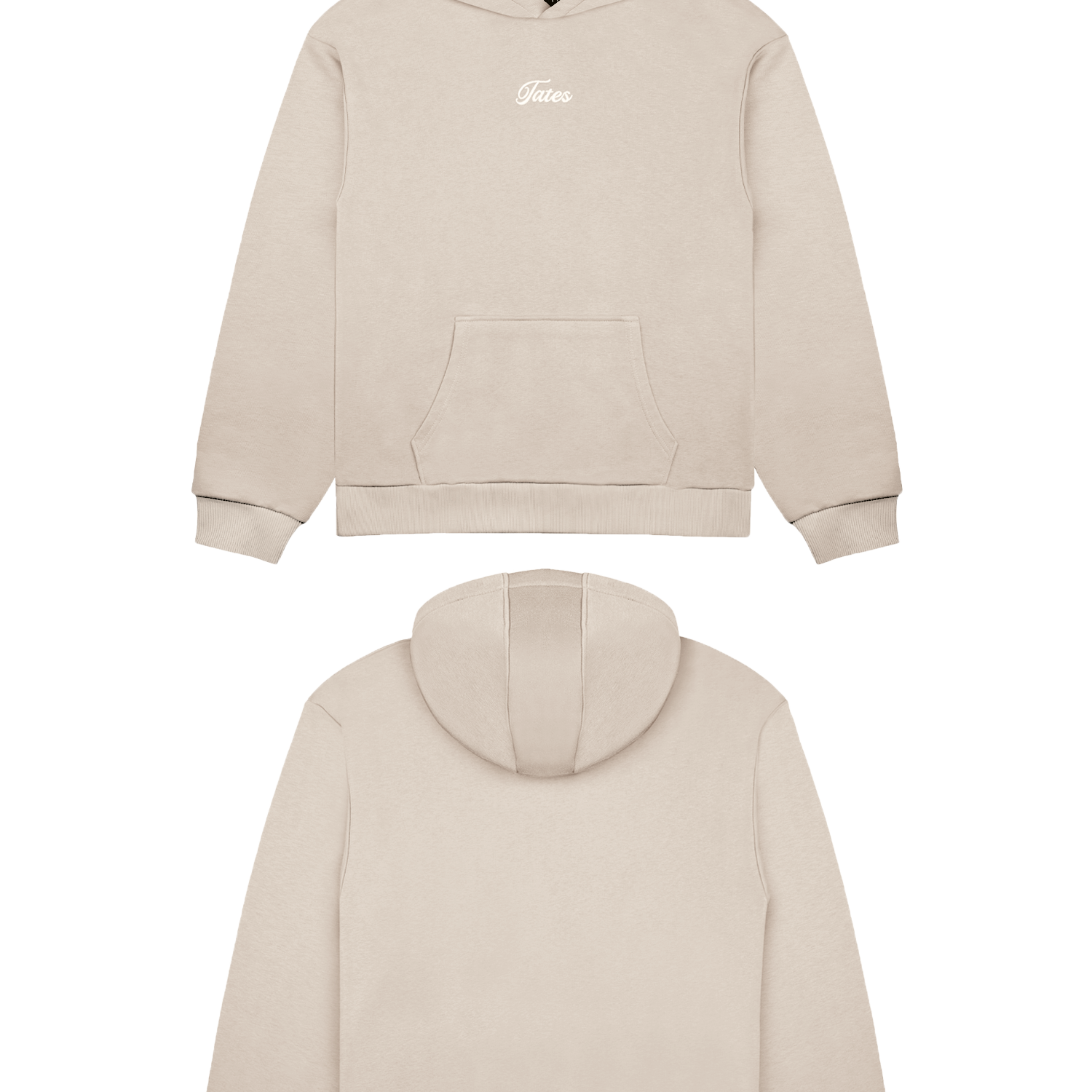 Basic (Build your own) Original Light Wide Waistband Hoodie – Beige