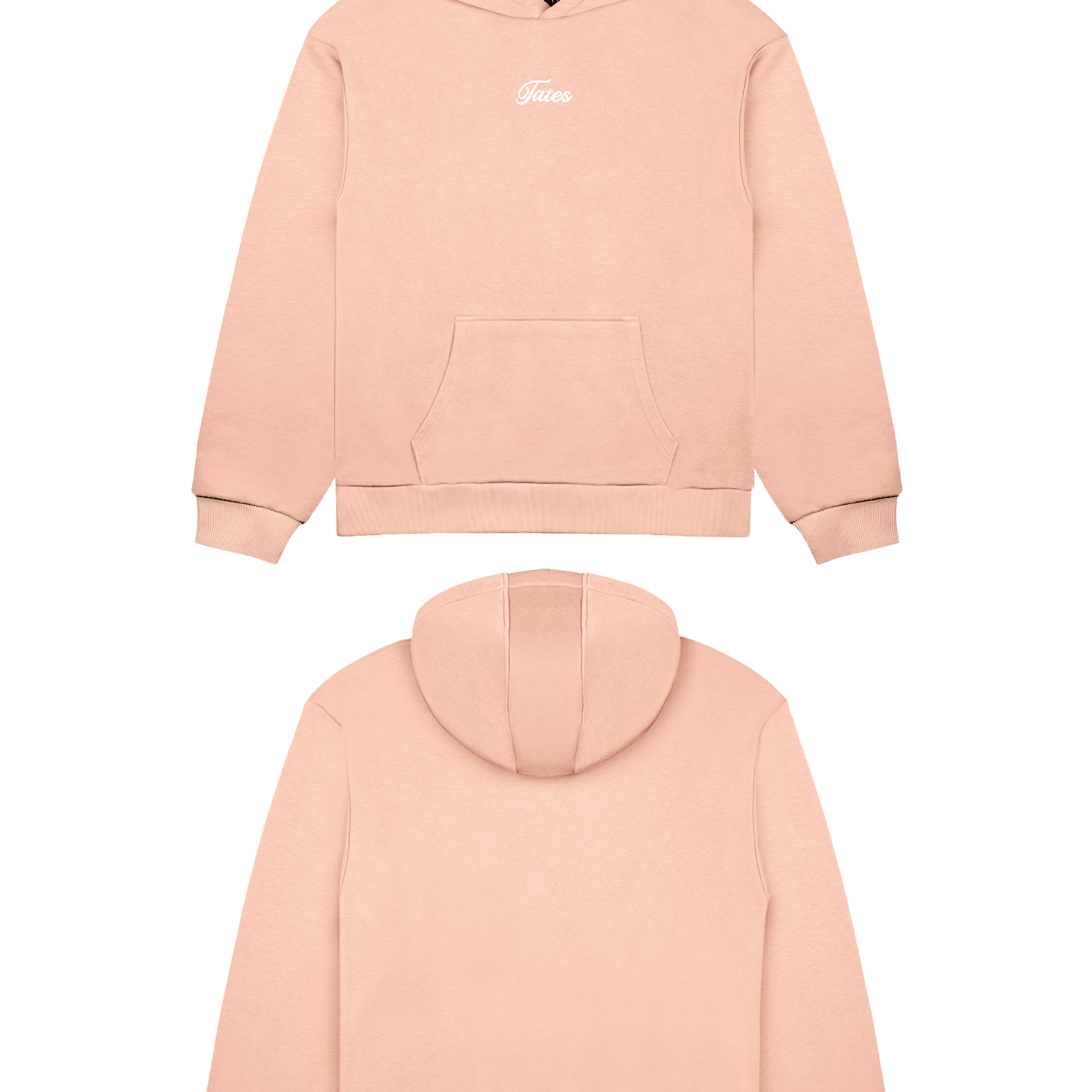 Basic (Build your own) Original Light Wide Waistband Hoodie – Peach