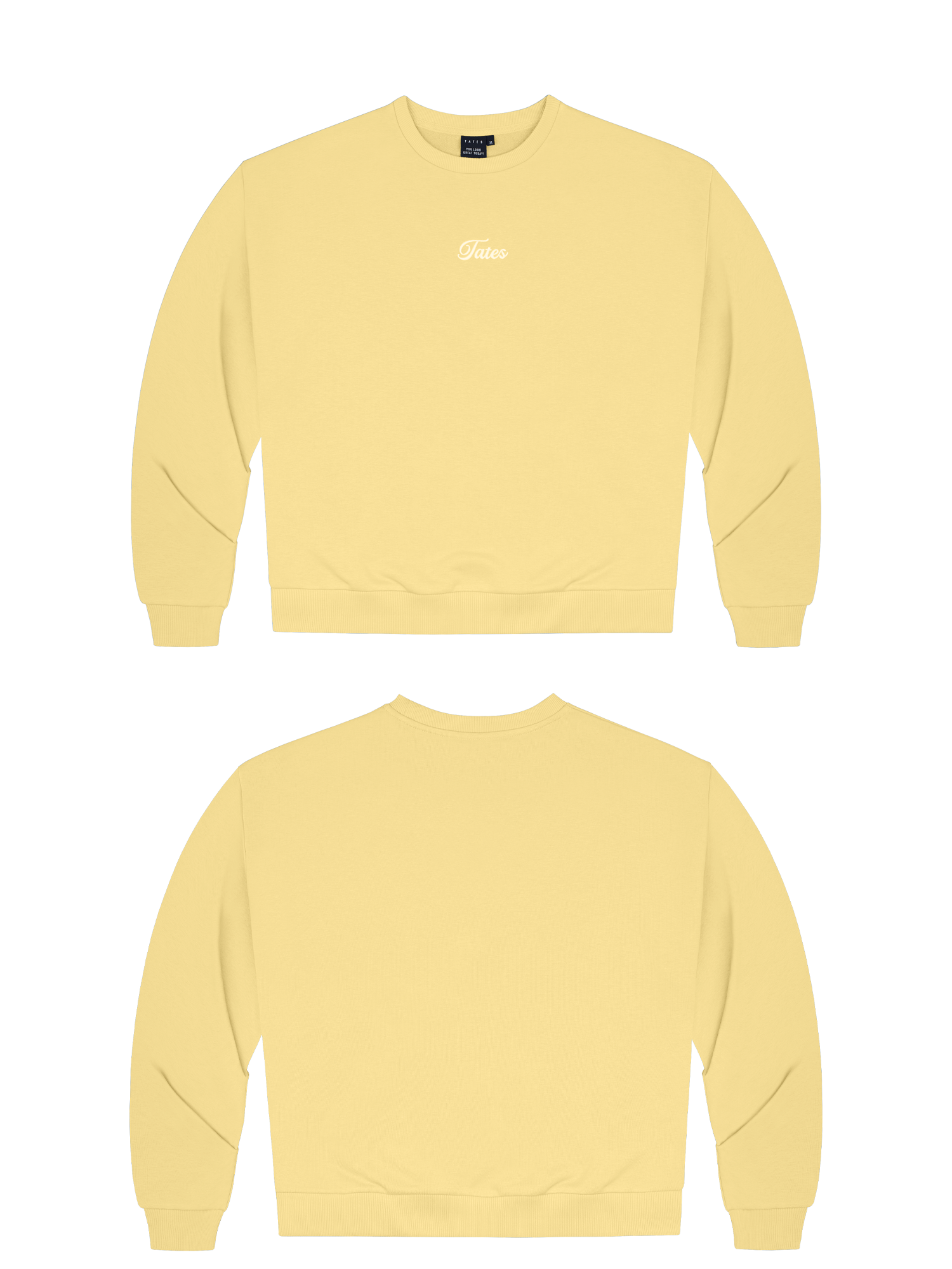 Basic (Build your own) Light Sweater – Butter Yellow