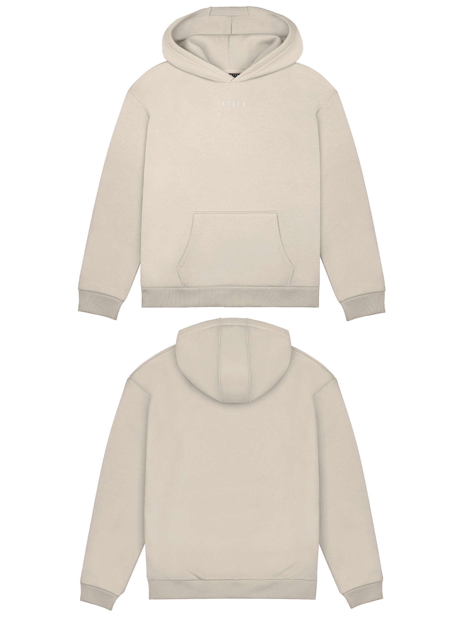 Basic (Build your own) Original Wide Waistband Hoodie – Beige