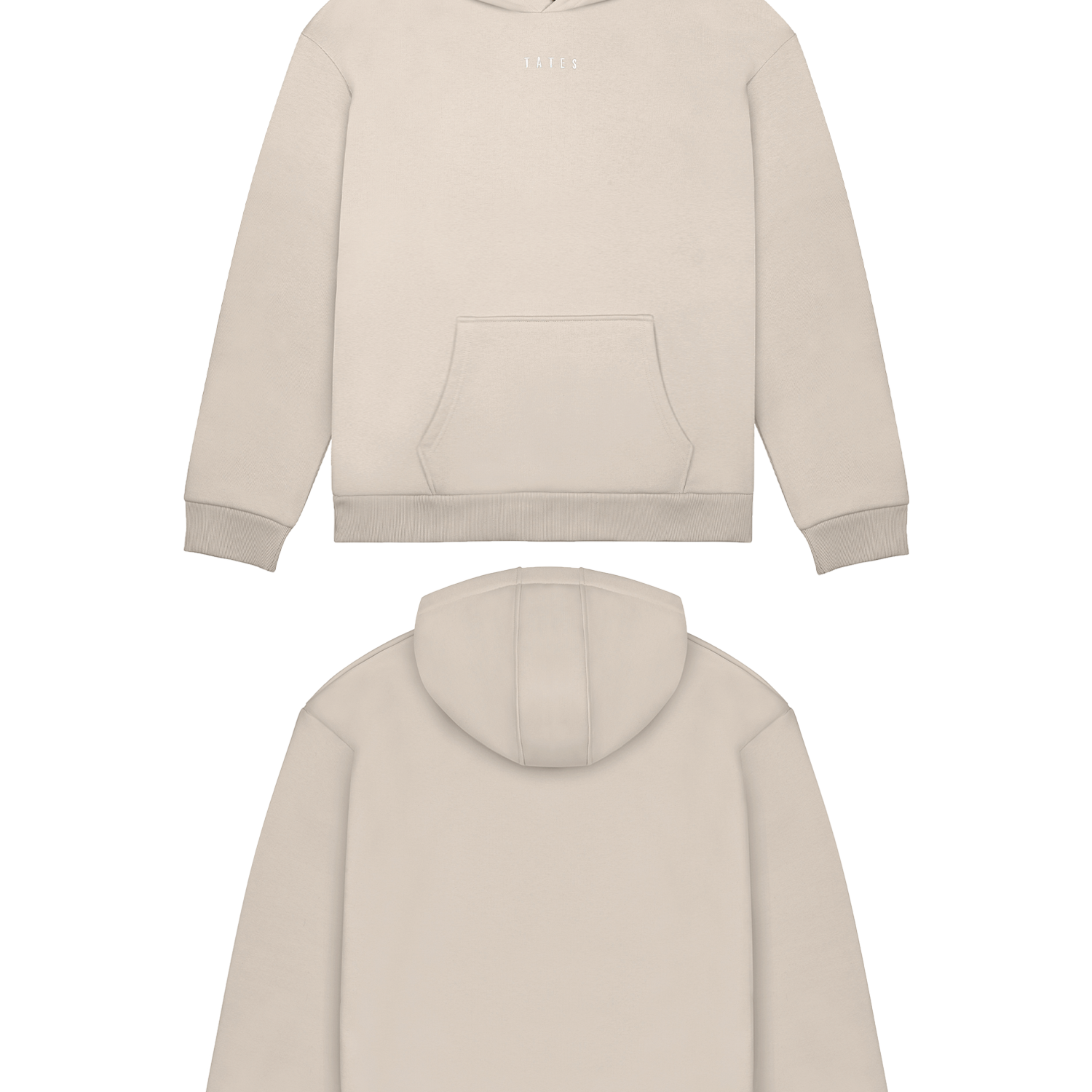 Basic (Build your own) Original Regular Waistband Hoodie 2.0 – Beige