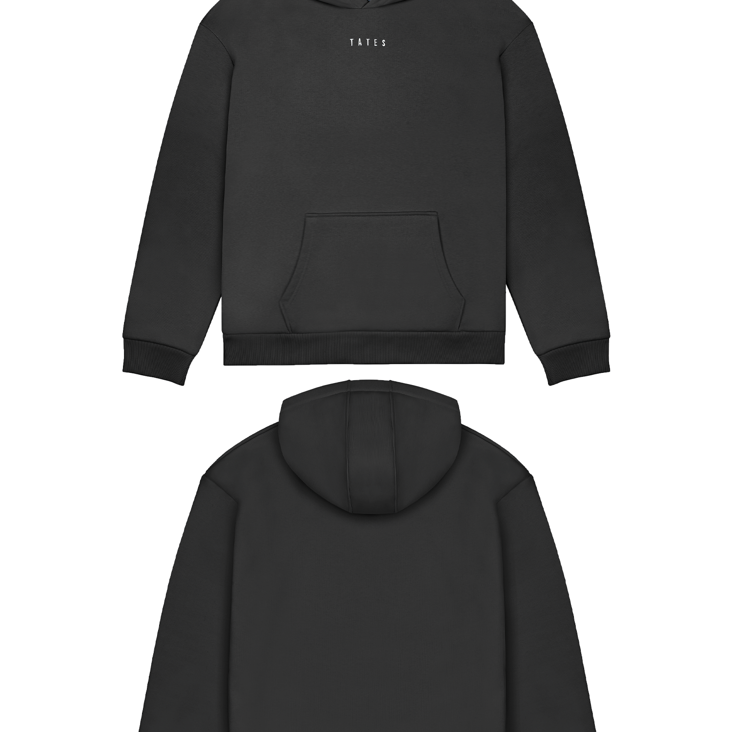 Basic (Build your own) Original Regular Waistband Hoodie 2.0 – Schwarz