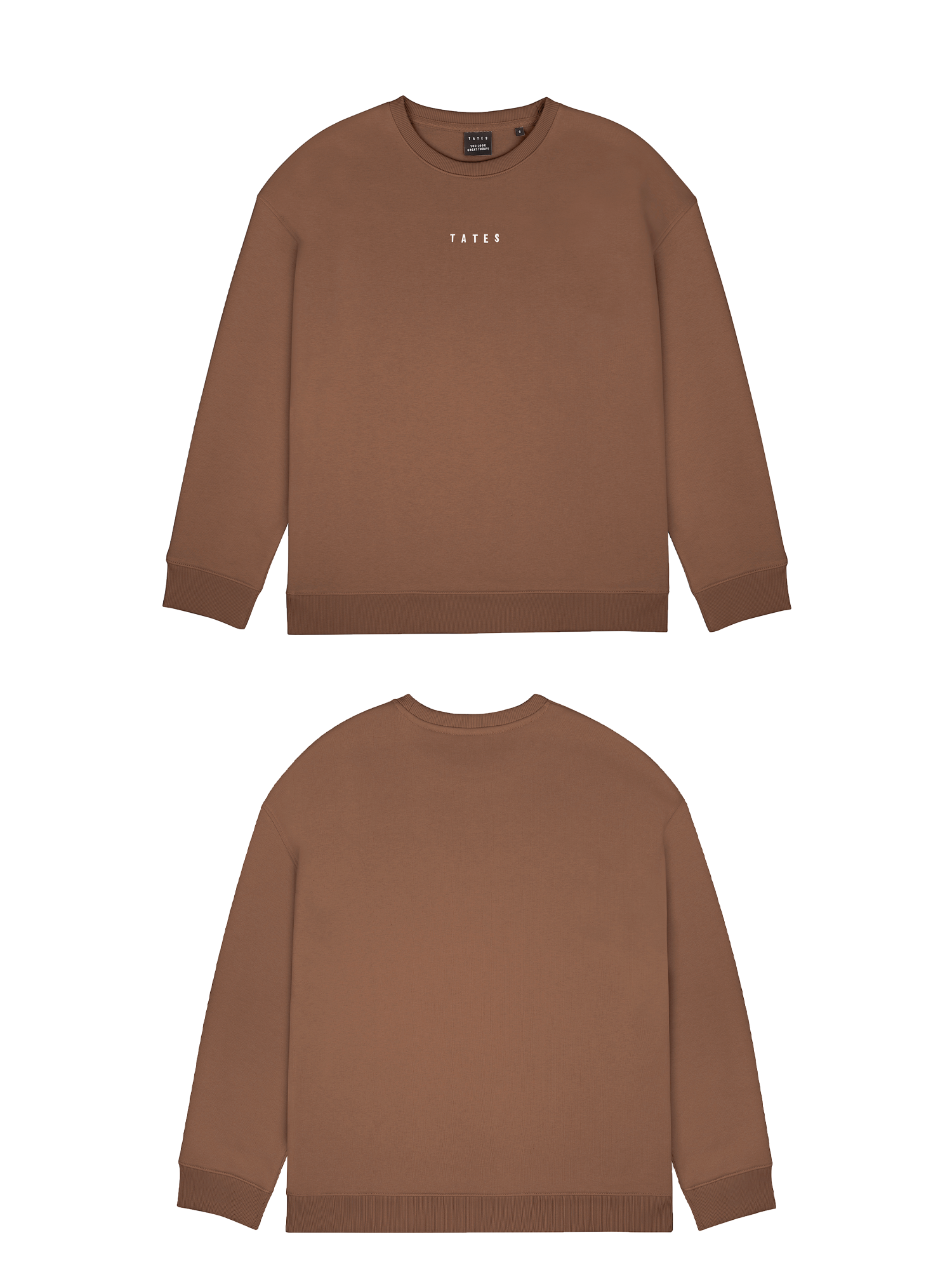 Basic (Build your own) Original Wide Waistband Sweater – Chocolate