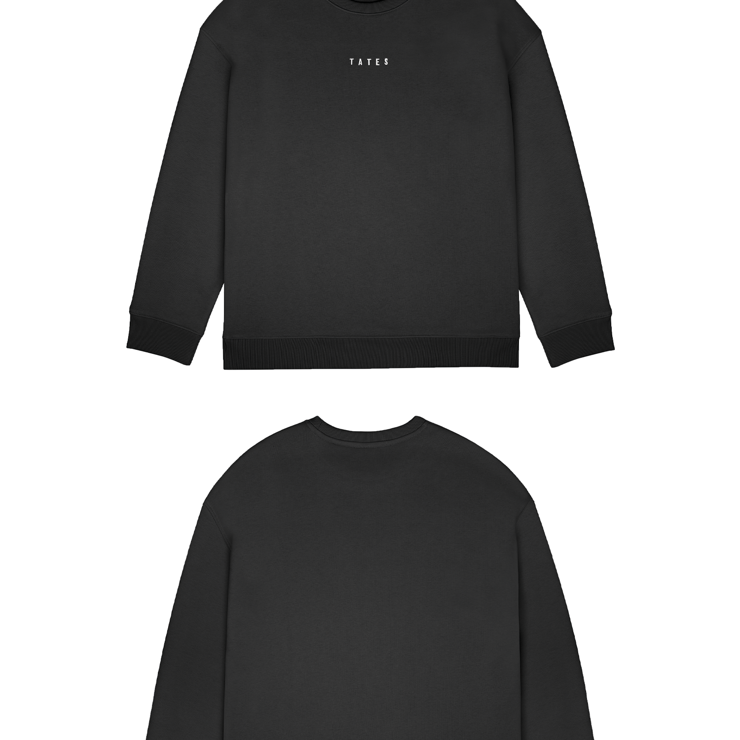 Basic (Build your own) Original Wide Waistband Sweater – Schwarz