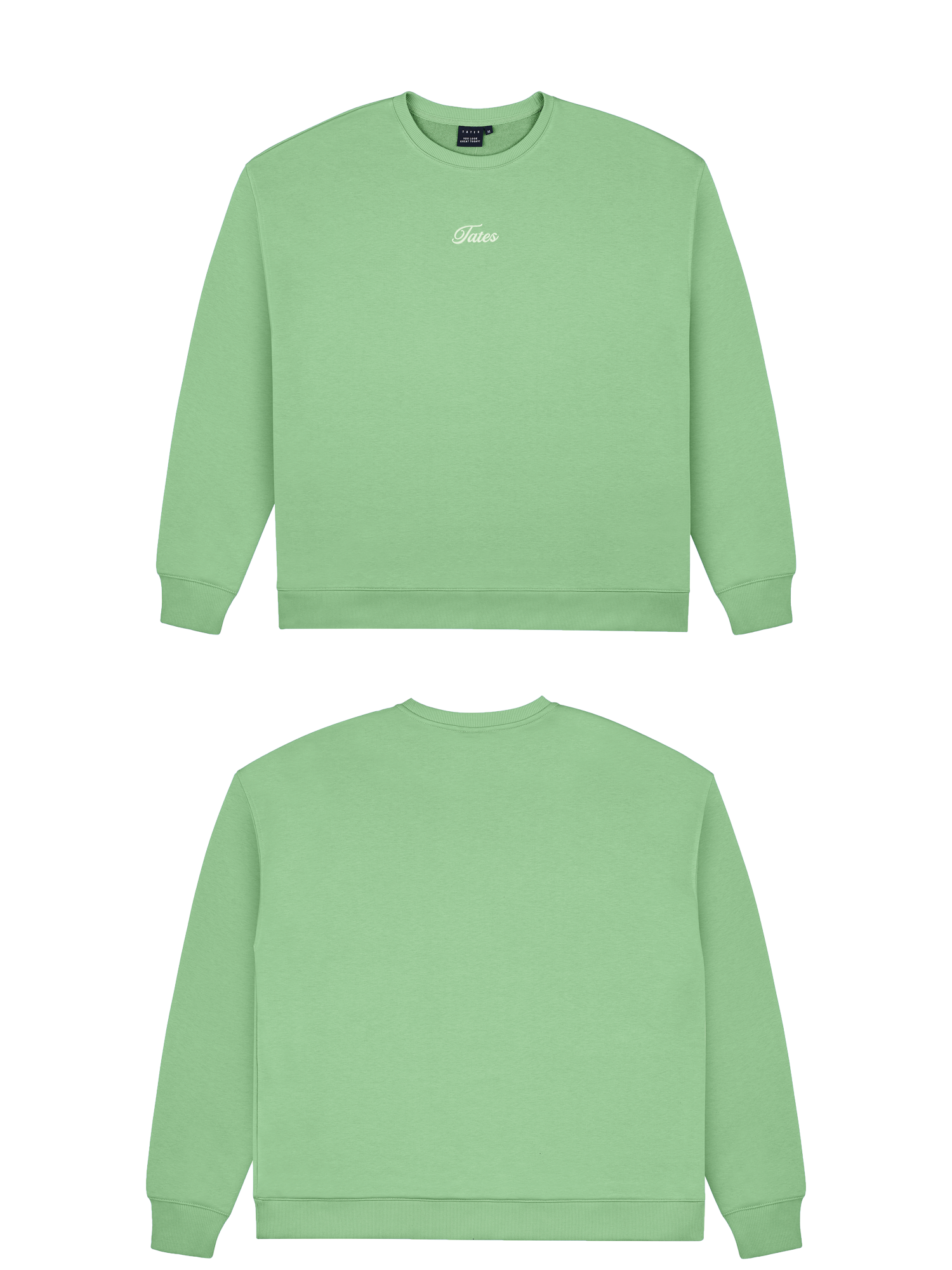 Basic (Build your own) Light Wide Waistband Sweater – Matcha