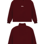 Basic (Build your own) Verstellbarer Crop Sweater – Cranberry