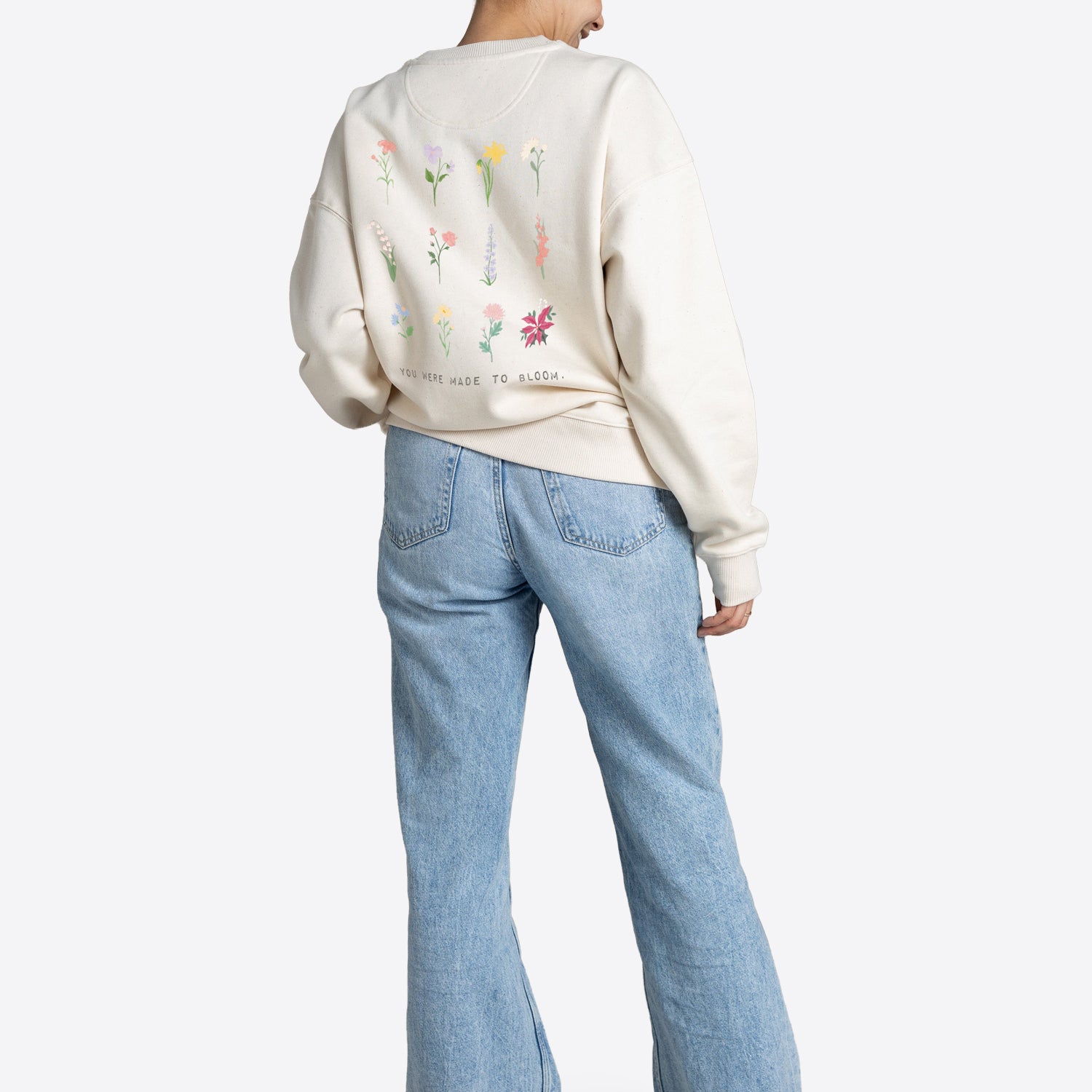 Sweater "Birthflowers"