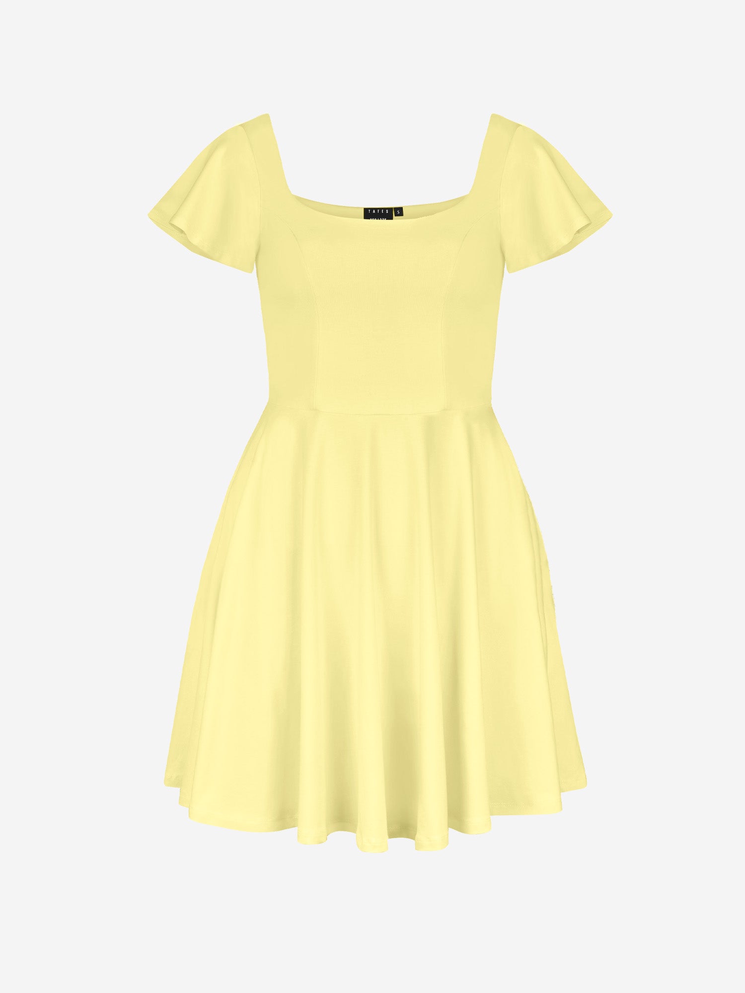 Classic Skort Kleid Ivy - Pastellgelb