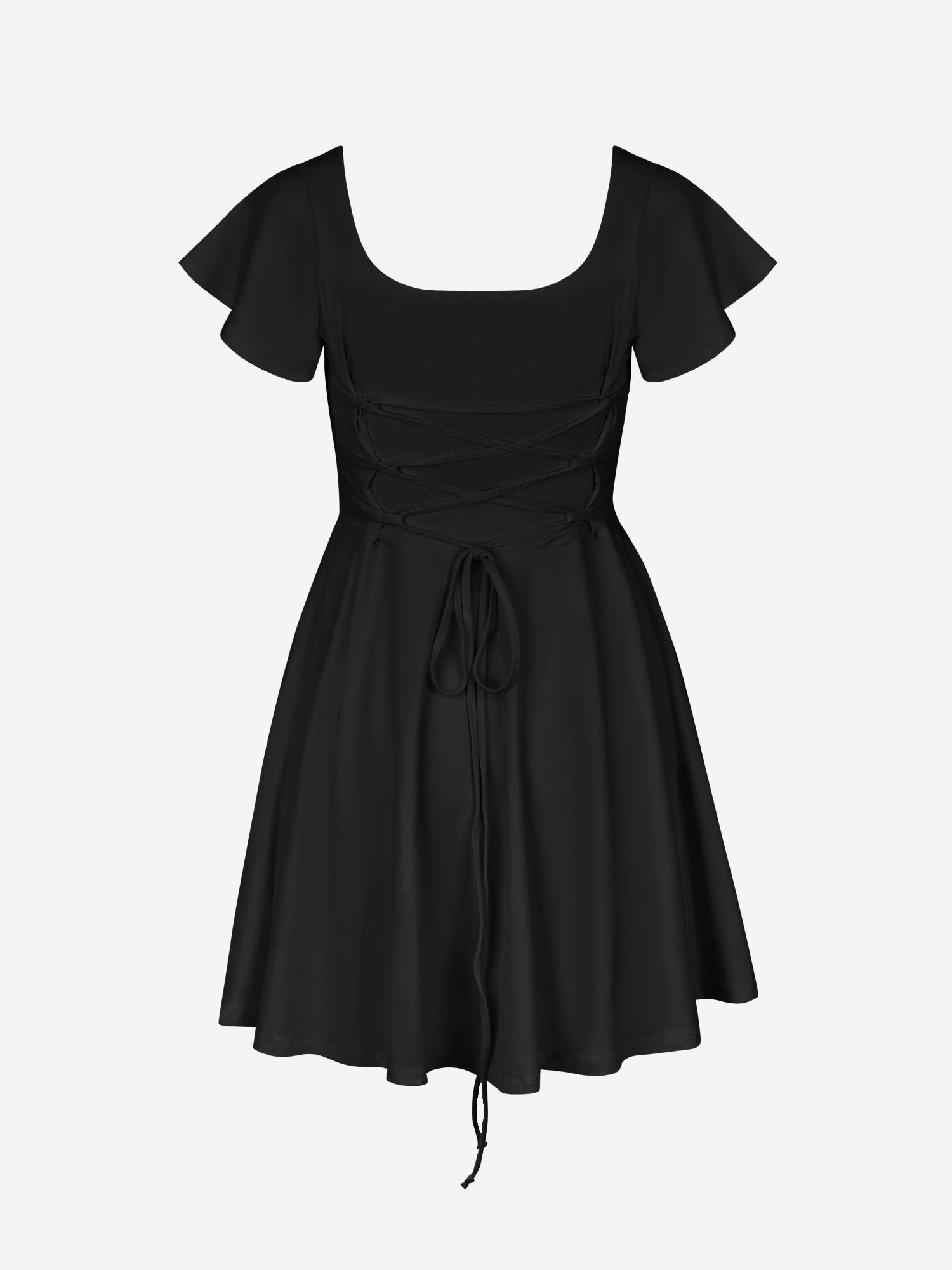 Classic Skort Kleid Ivy - Schwarz