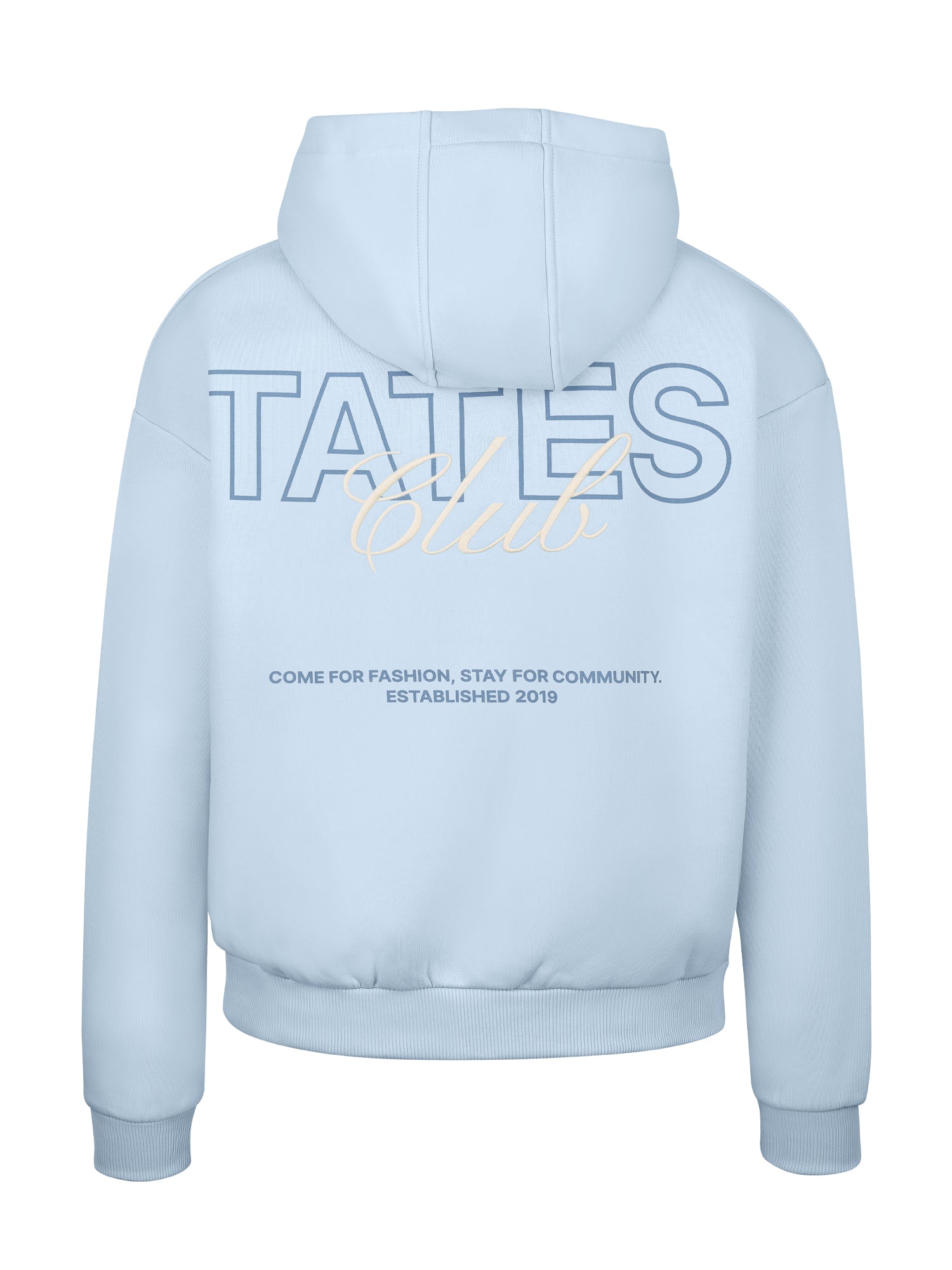 TATES Club Hoodie – Hellblau