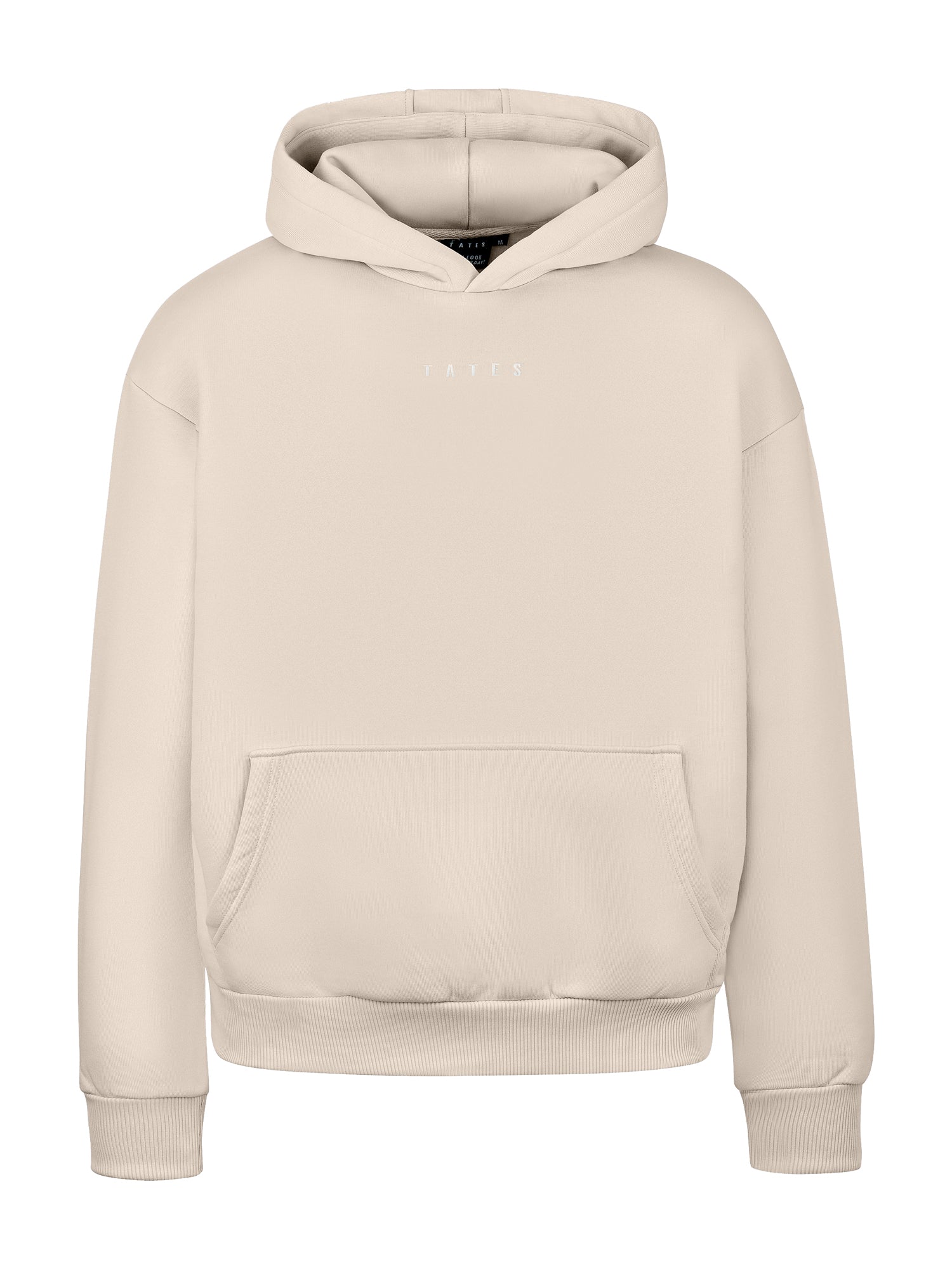 Wide Waistband Hoodie – Beige