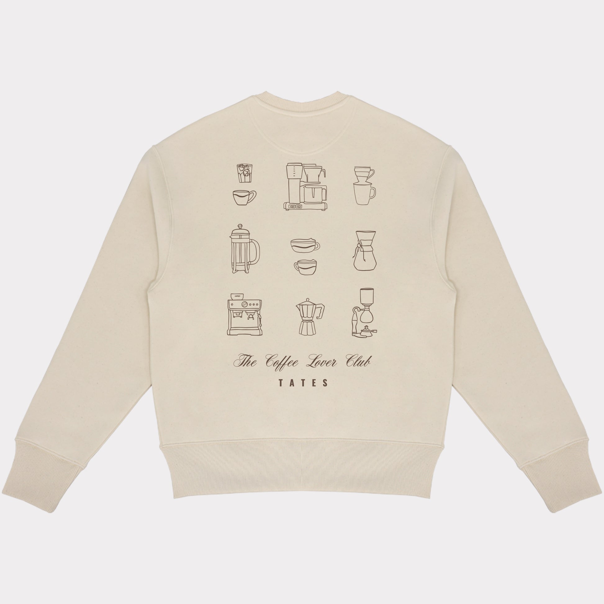 Sweater (Oversized) "Coffee lover"