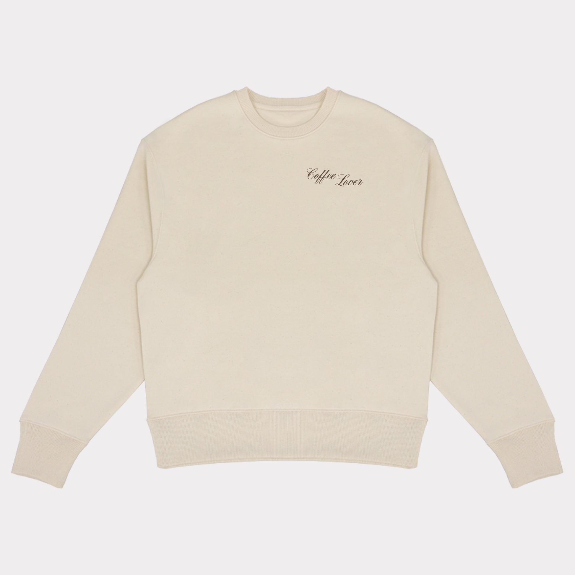 Sweater (Oversized) "Coffee lover"