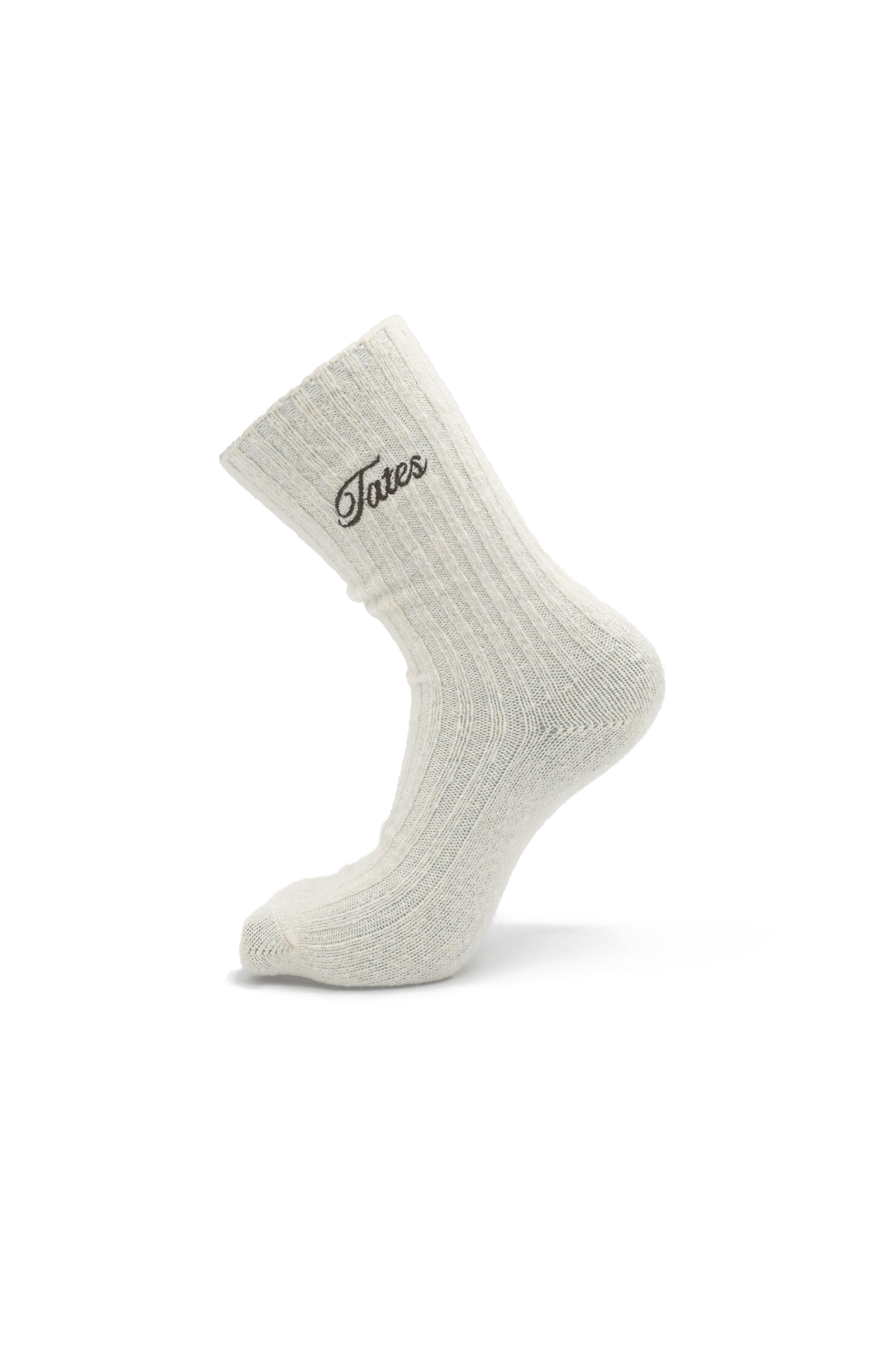 Wollmix Socken – Cream