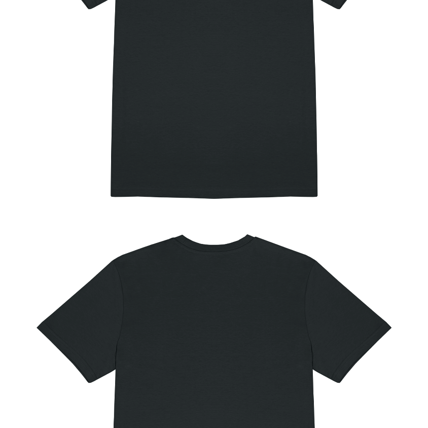Basic (Build your own) T-Shirt Klassische Farben – Schwarz