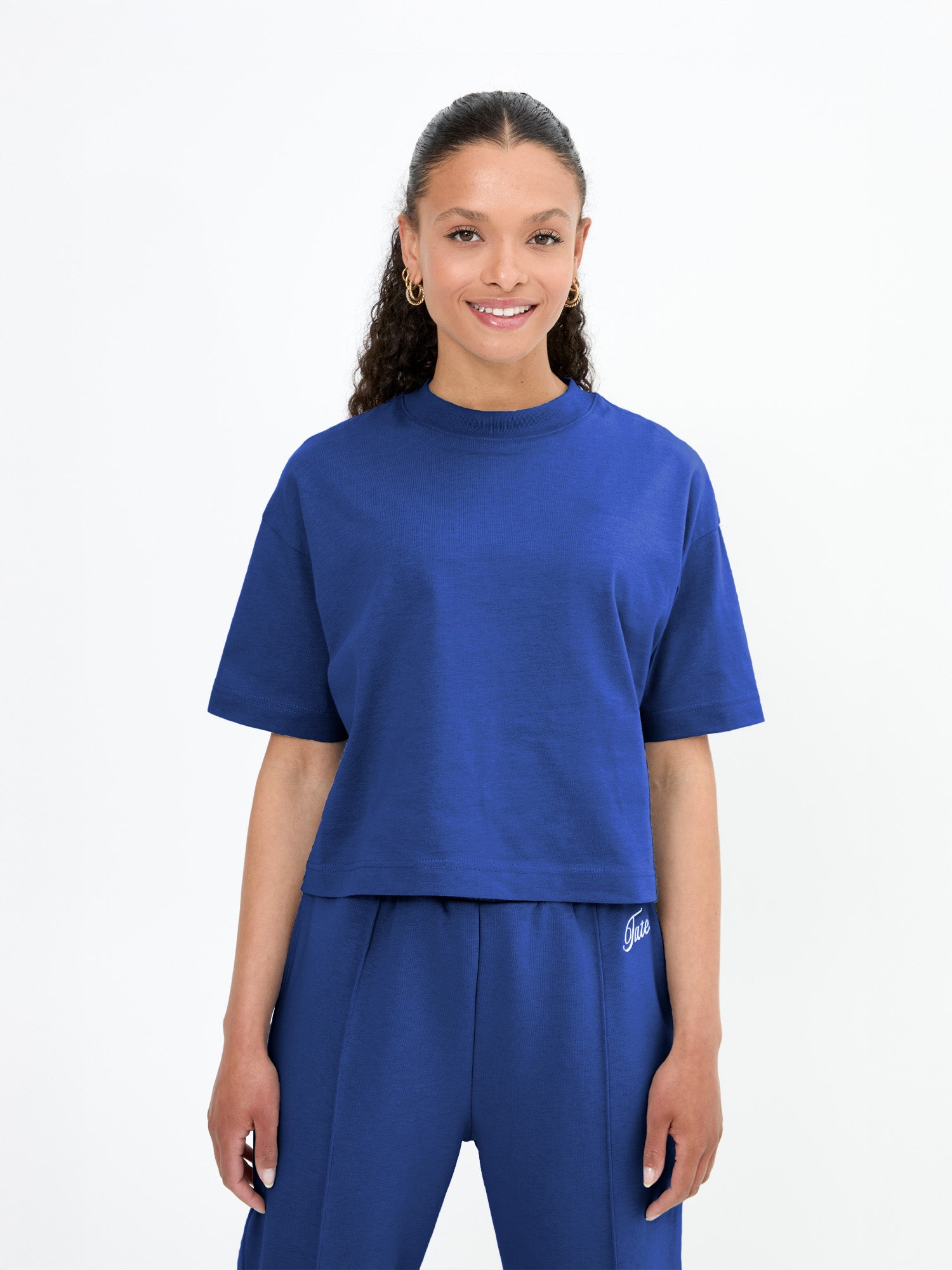 Crop T-Shirt – Navy