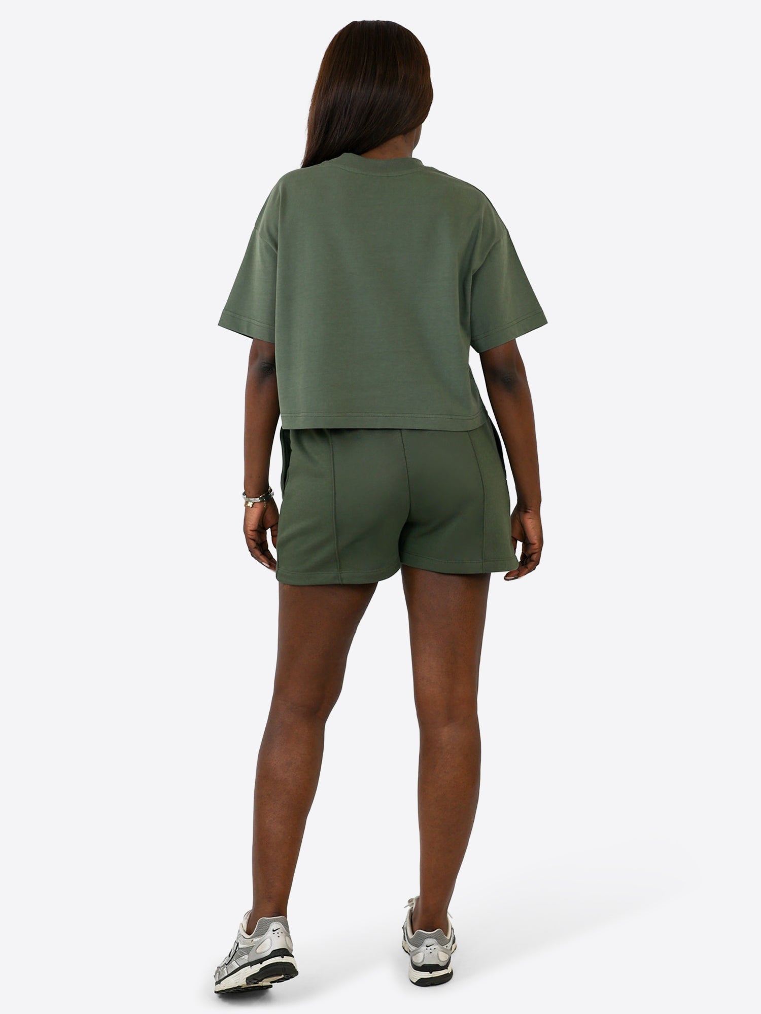 Crop T-Shirt – Olive