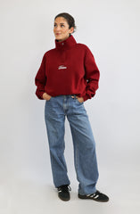 Verstellbarer Crop Sweater