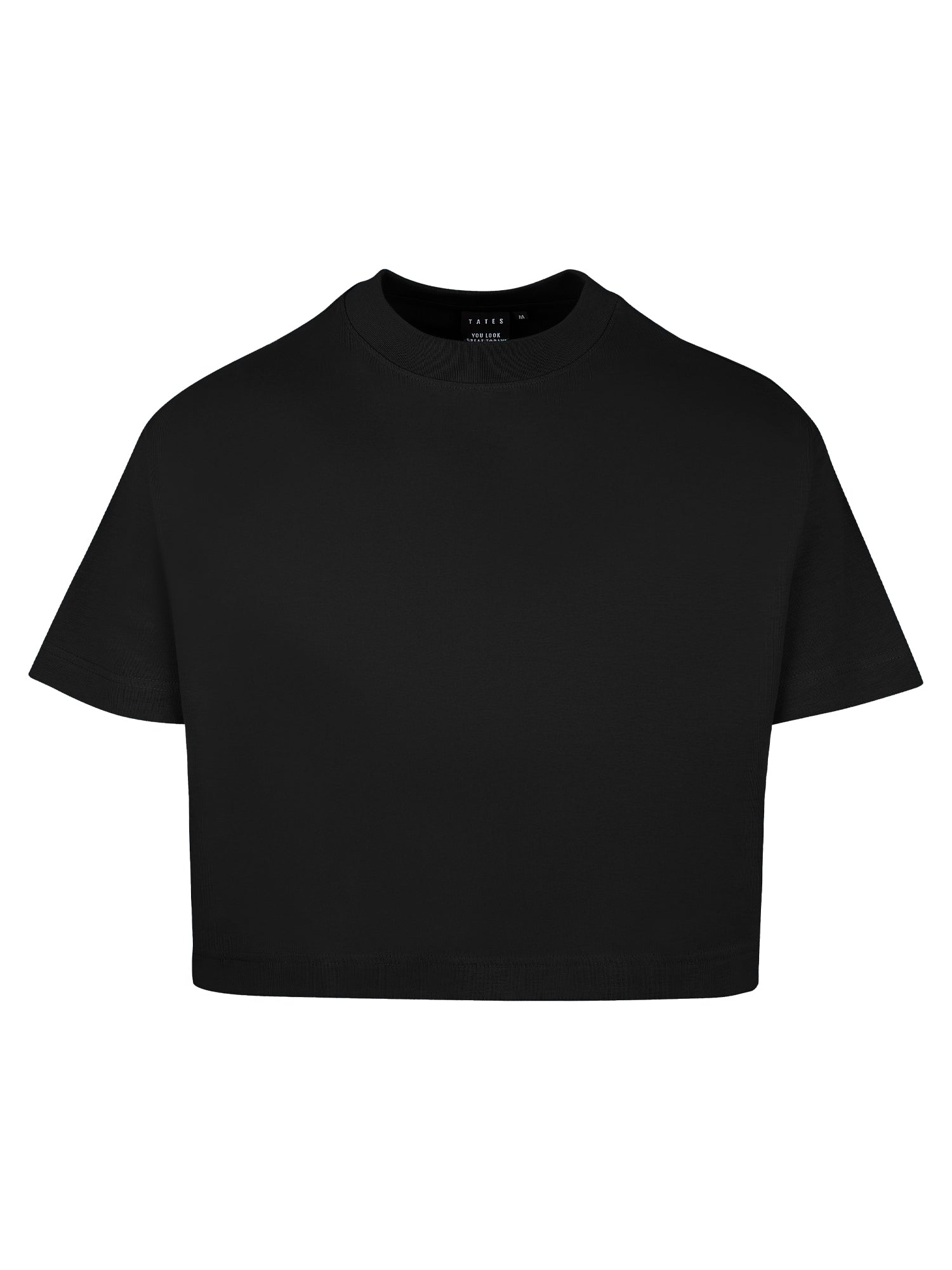 Crop T-Shirt – Schwarz