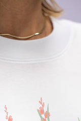 T-Shirt (Oversized) "Birthflower August"
