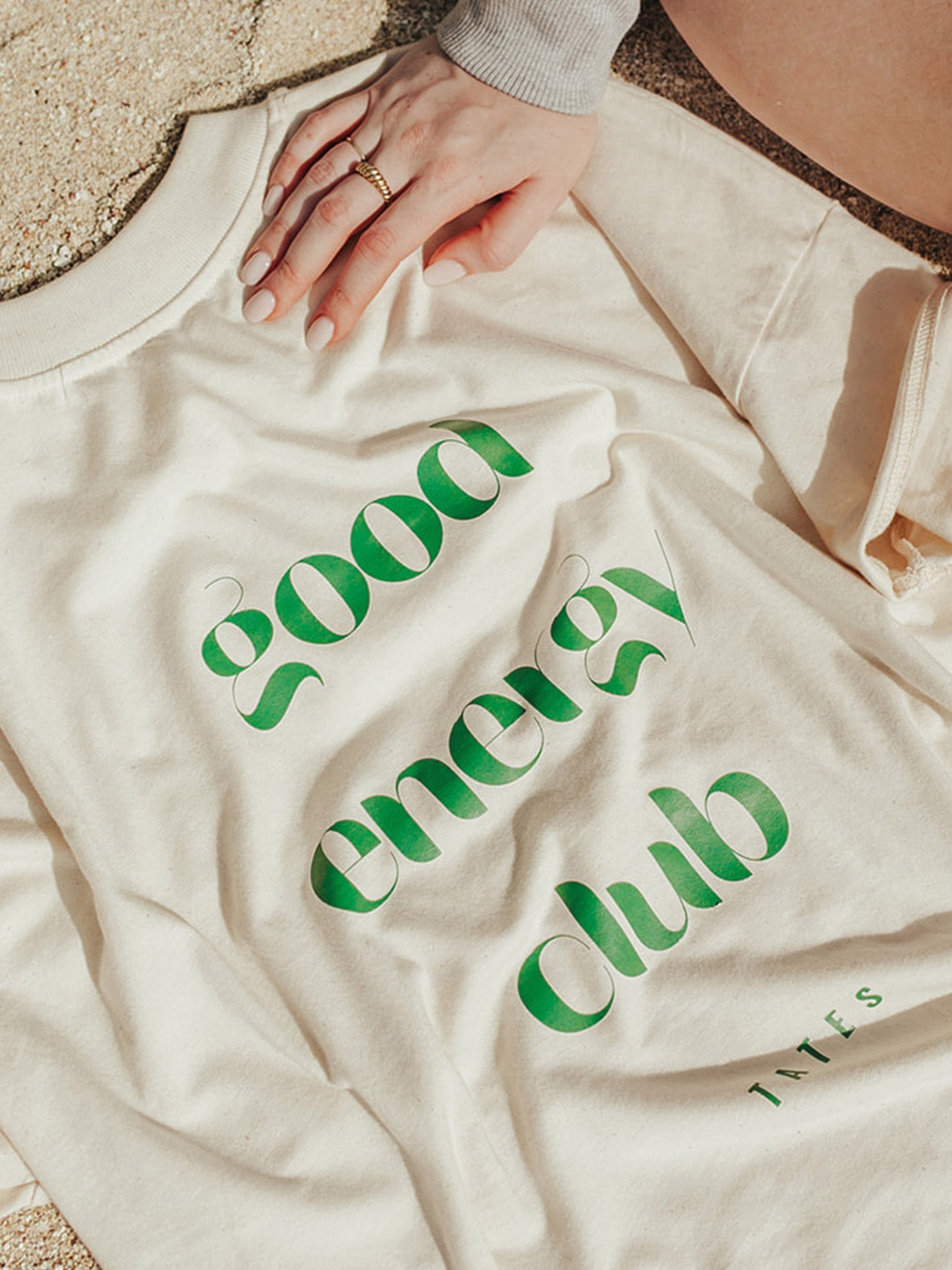T-Shirt "Good energy club"