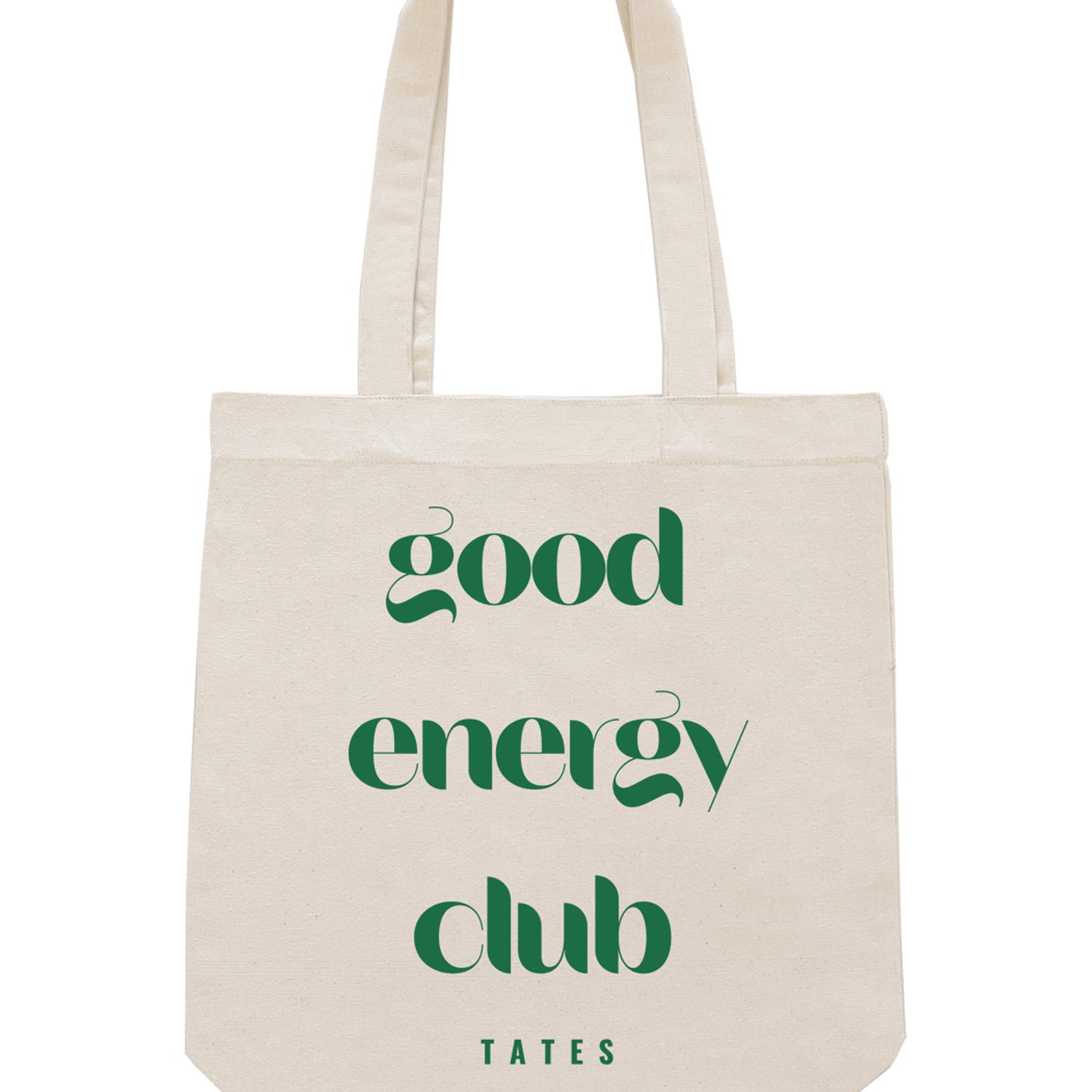Tote bag "Good energy club"
