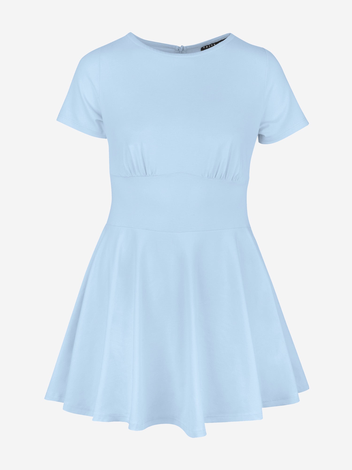 Kurzes Skort Kleid – Hellblau