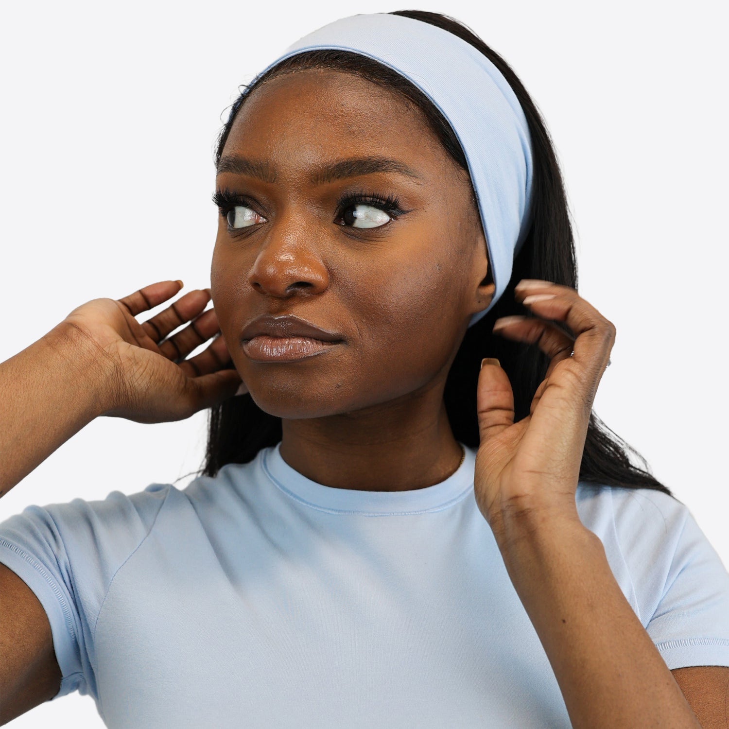 Haarband – Hellblau