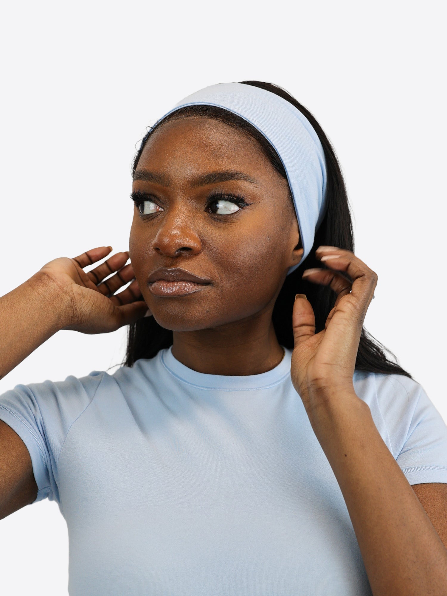 Haarband – Hellblau