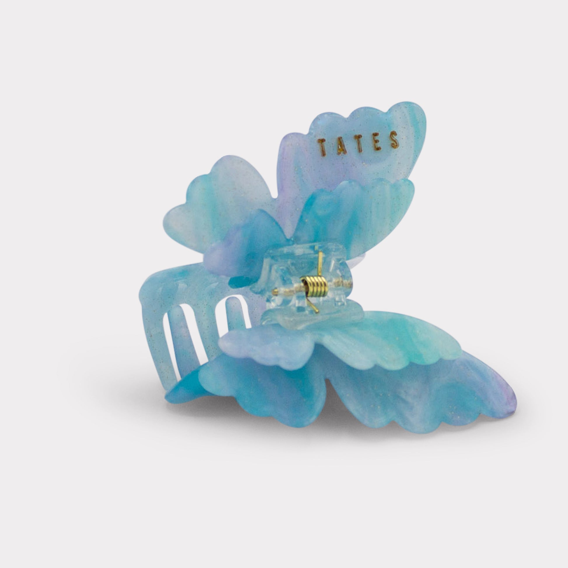 Indigo Schmetterling Haarklammer