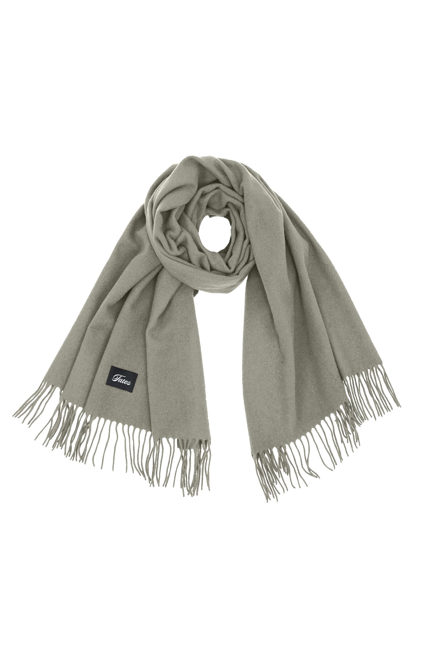 Wollschal - Hellgrau