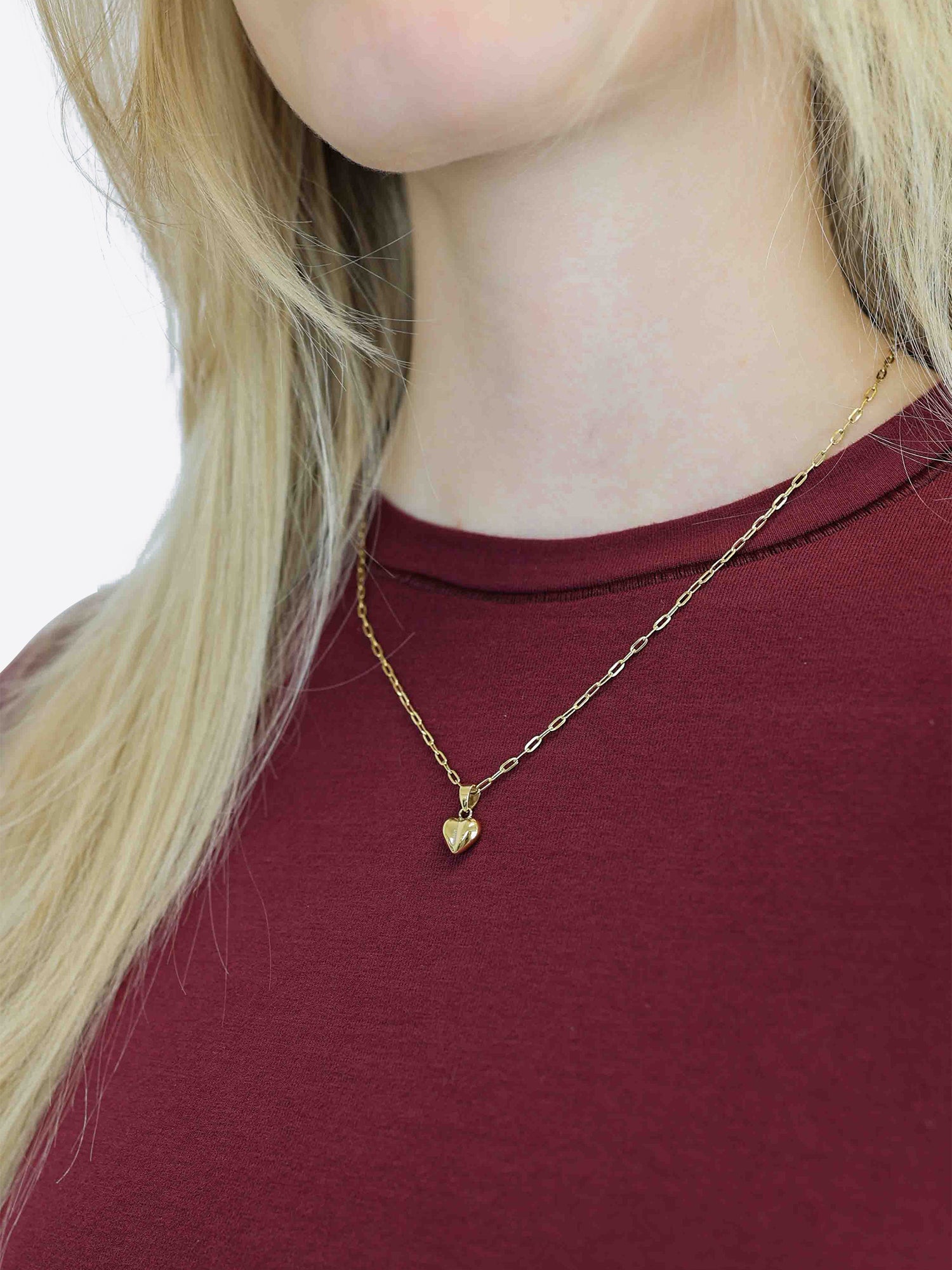 Herz Charm Halskette