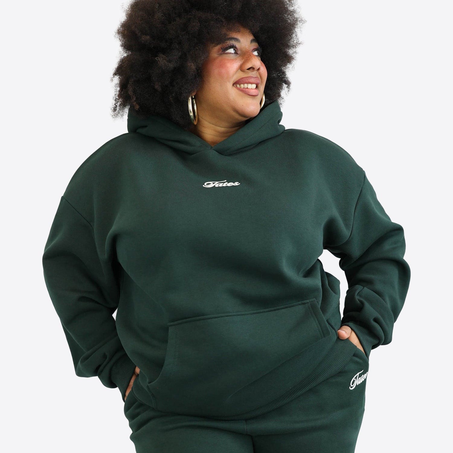 Regular Waistband Hoodie 2.0 – Pine Green
