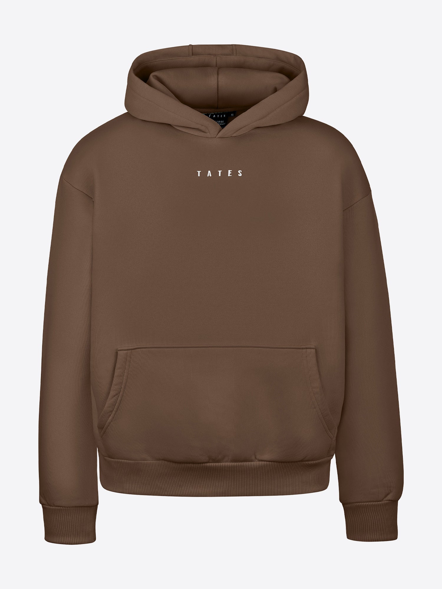 Wide Waistband Hoodie – Chocolate