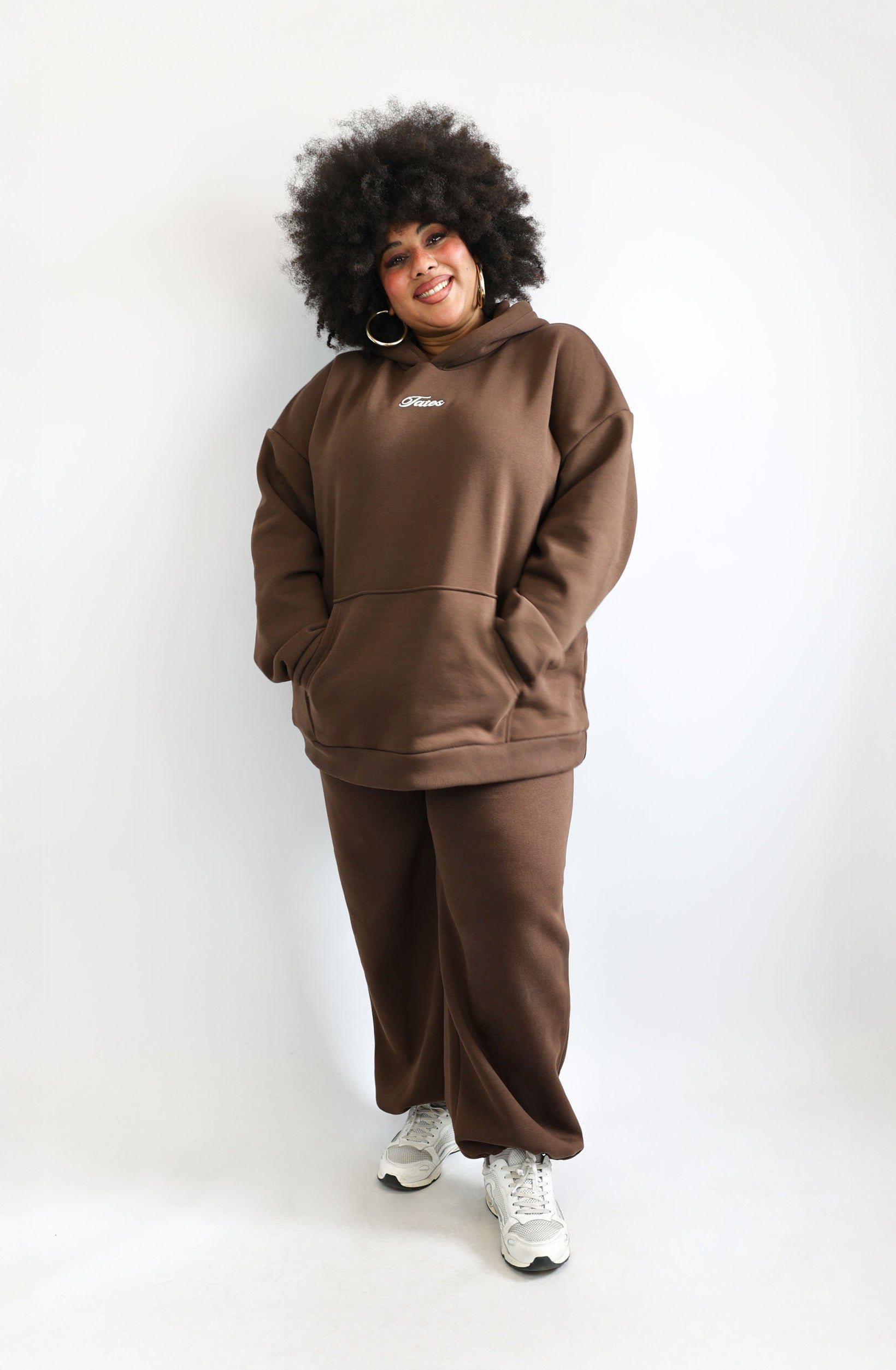 Original Wide Waistband Hoodie 2.0 – Espresso